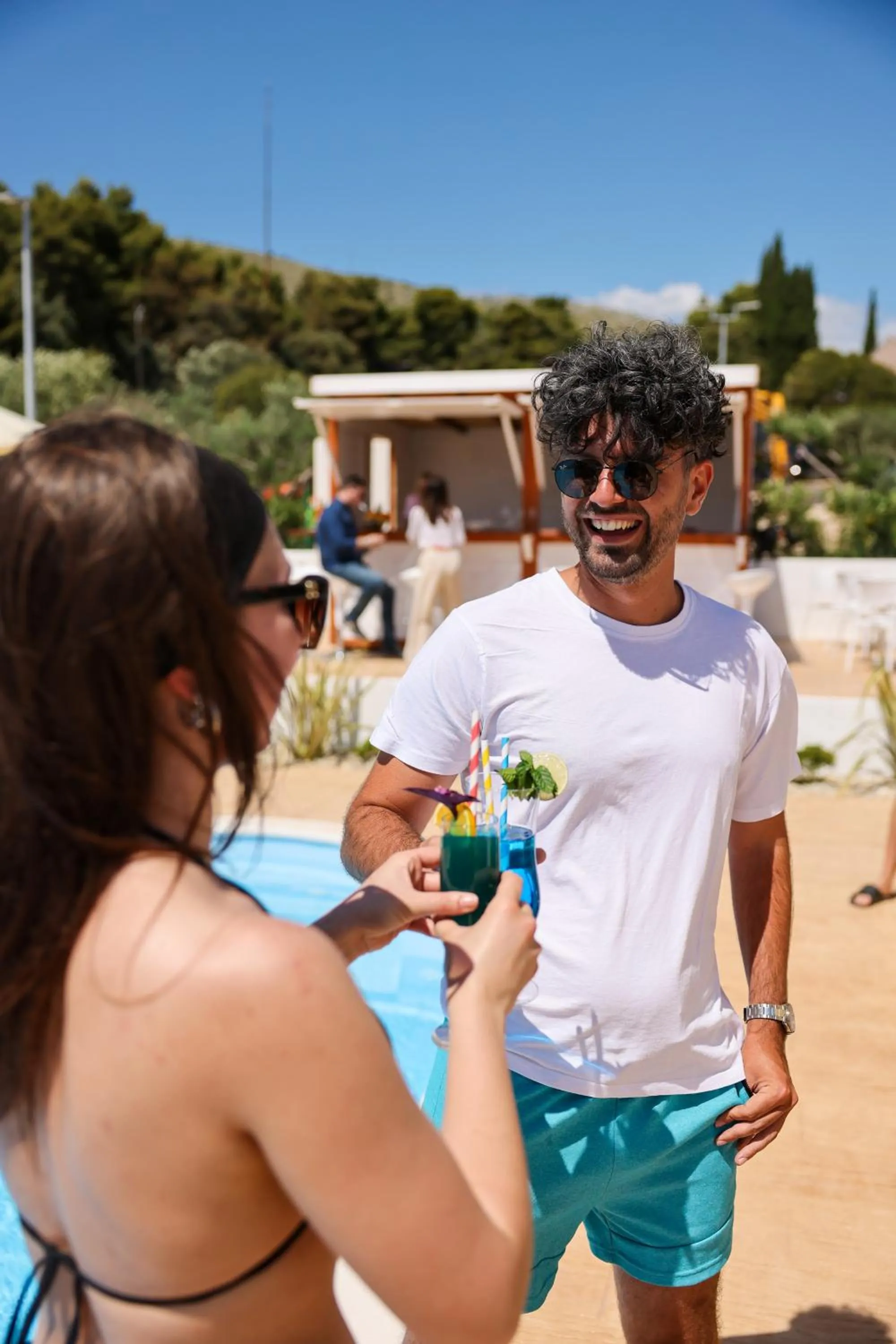 Swimming pool in Apartments Medena