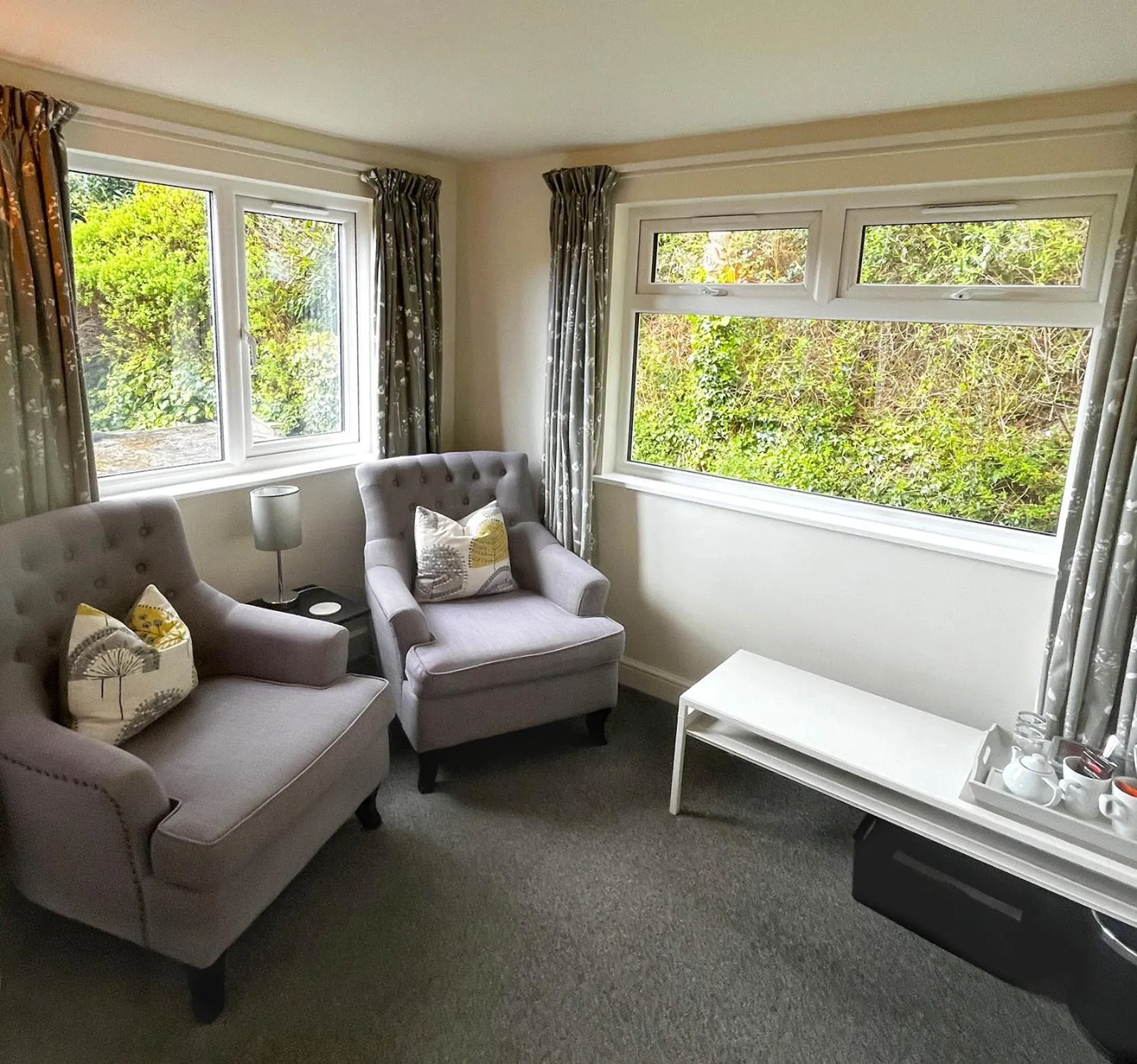 Bedroom in Mynd House