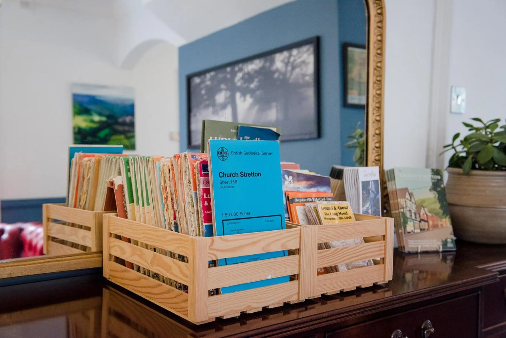 Game Room in Mynd House