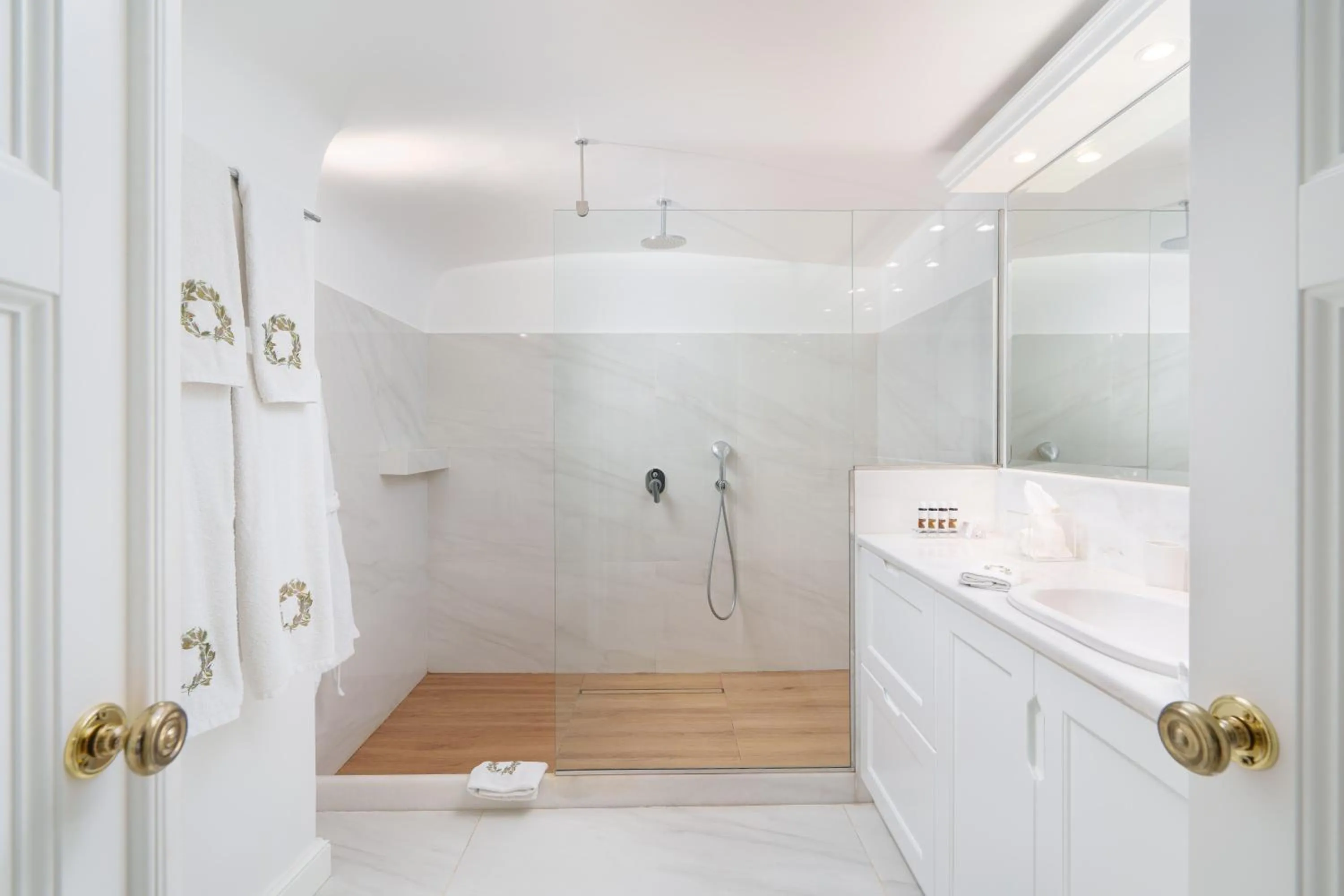 Bathroom in The Tsitouras Collection