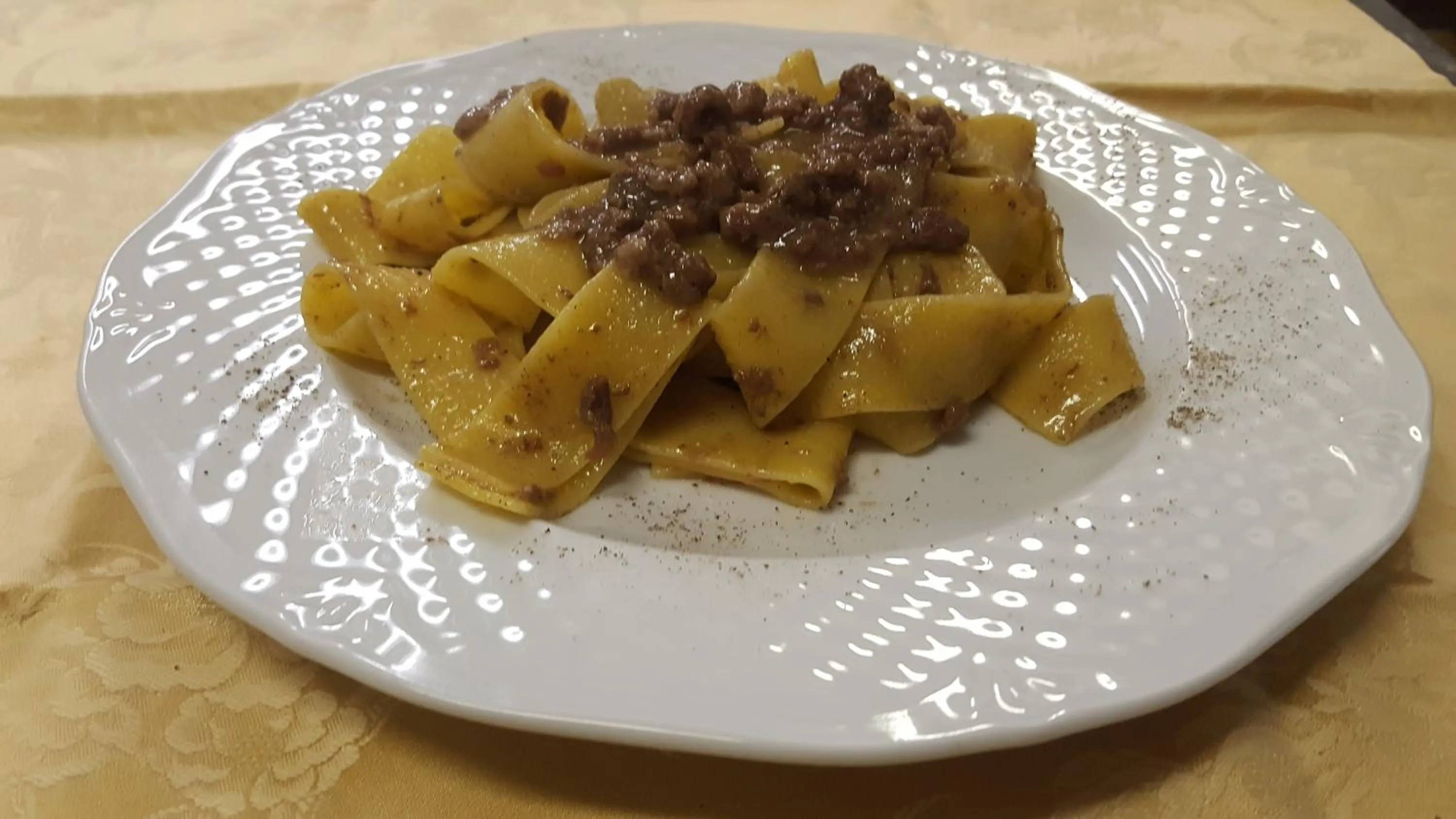 Food close-up in Hotel Sole