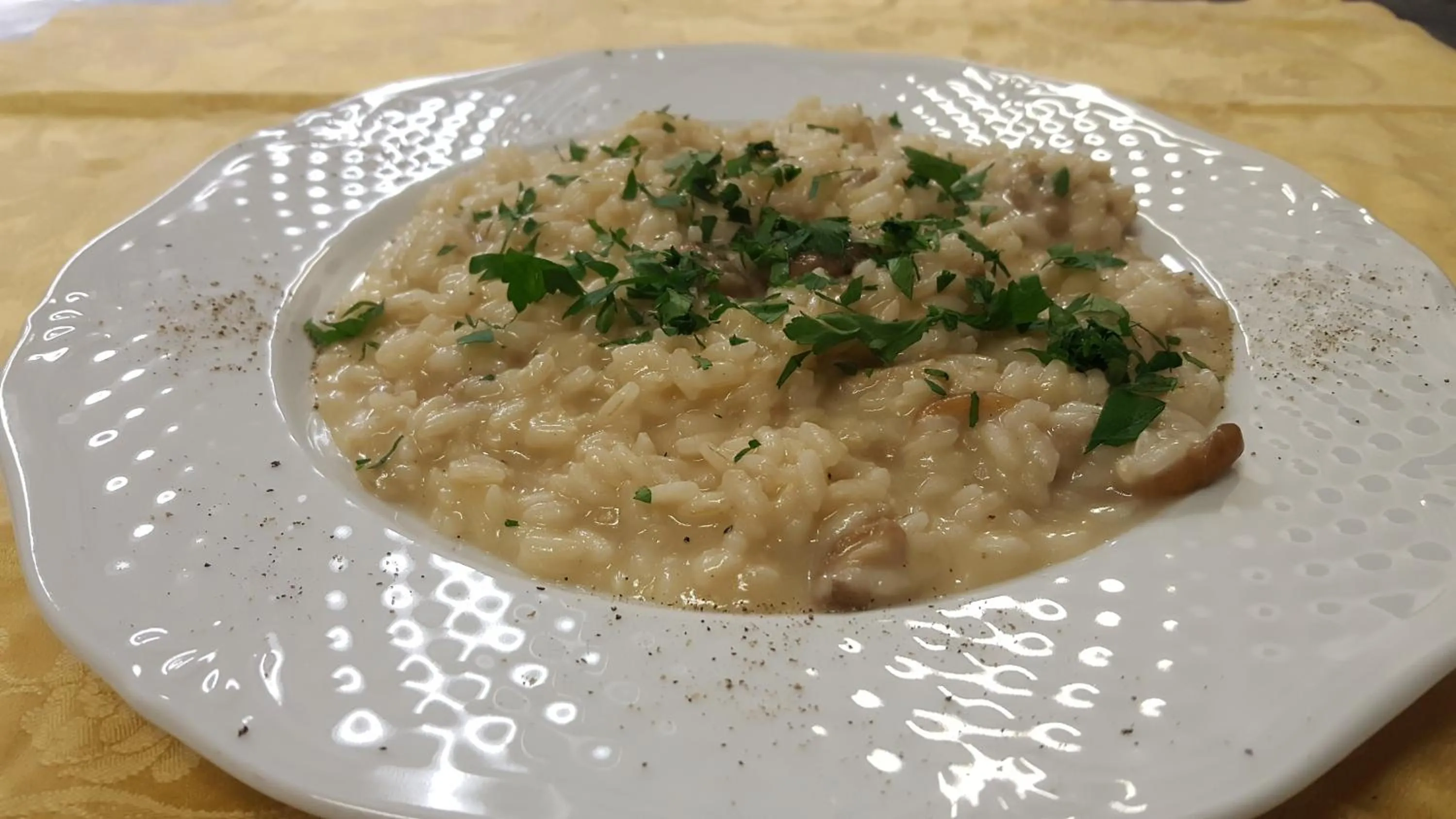 Food close-up in Hotel Sole