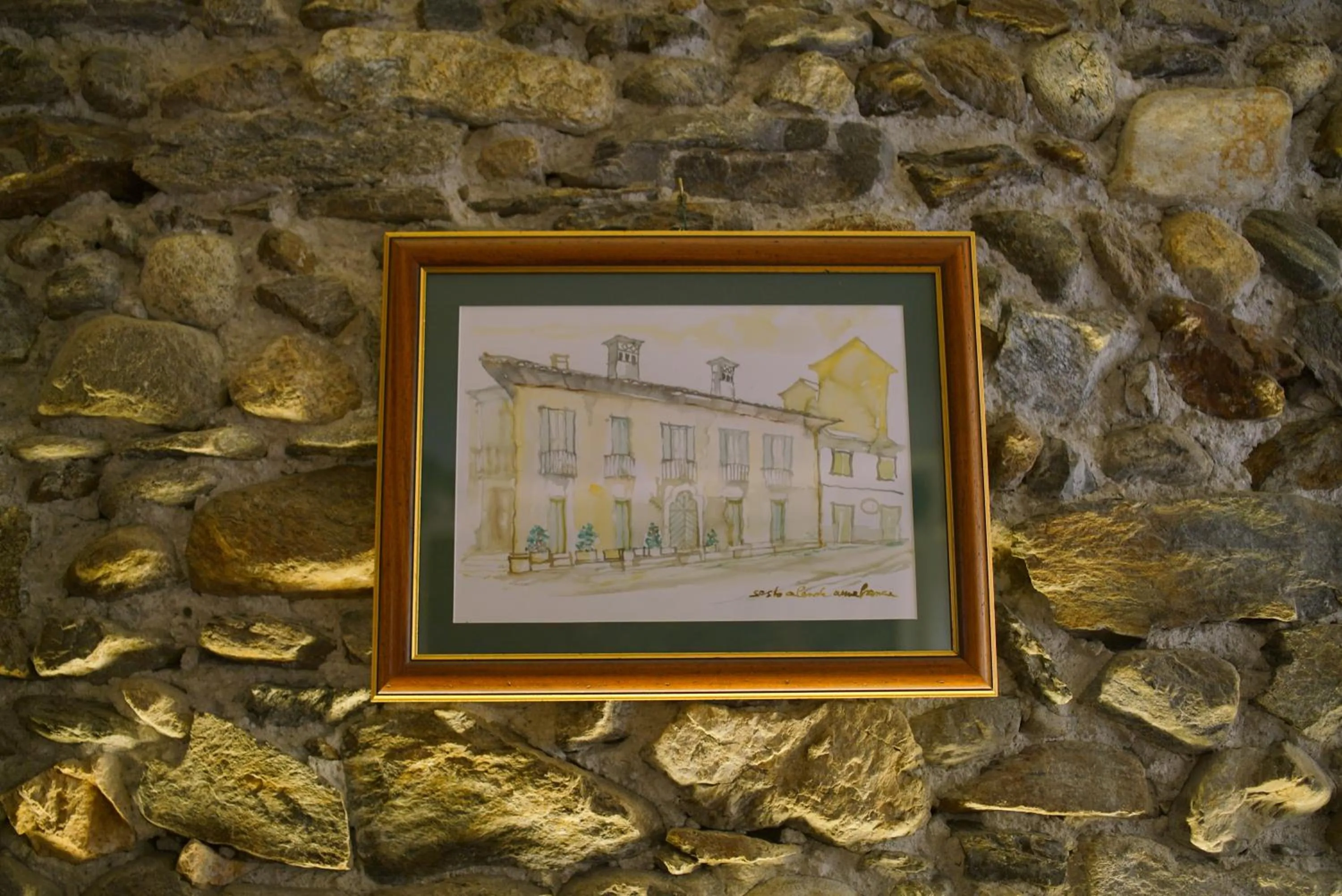 Decorative detail in Hotel Sole