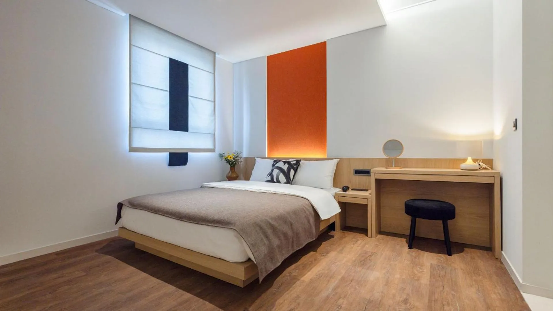 Bed in Anook Hotel and Spa Seoul Seongsu Konkuk University