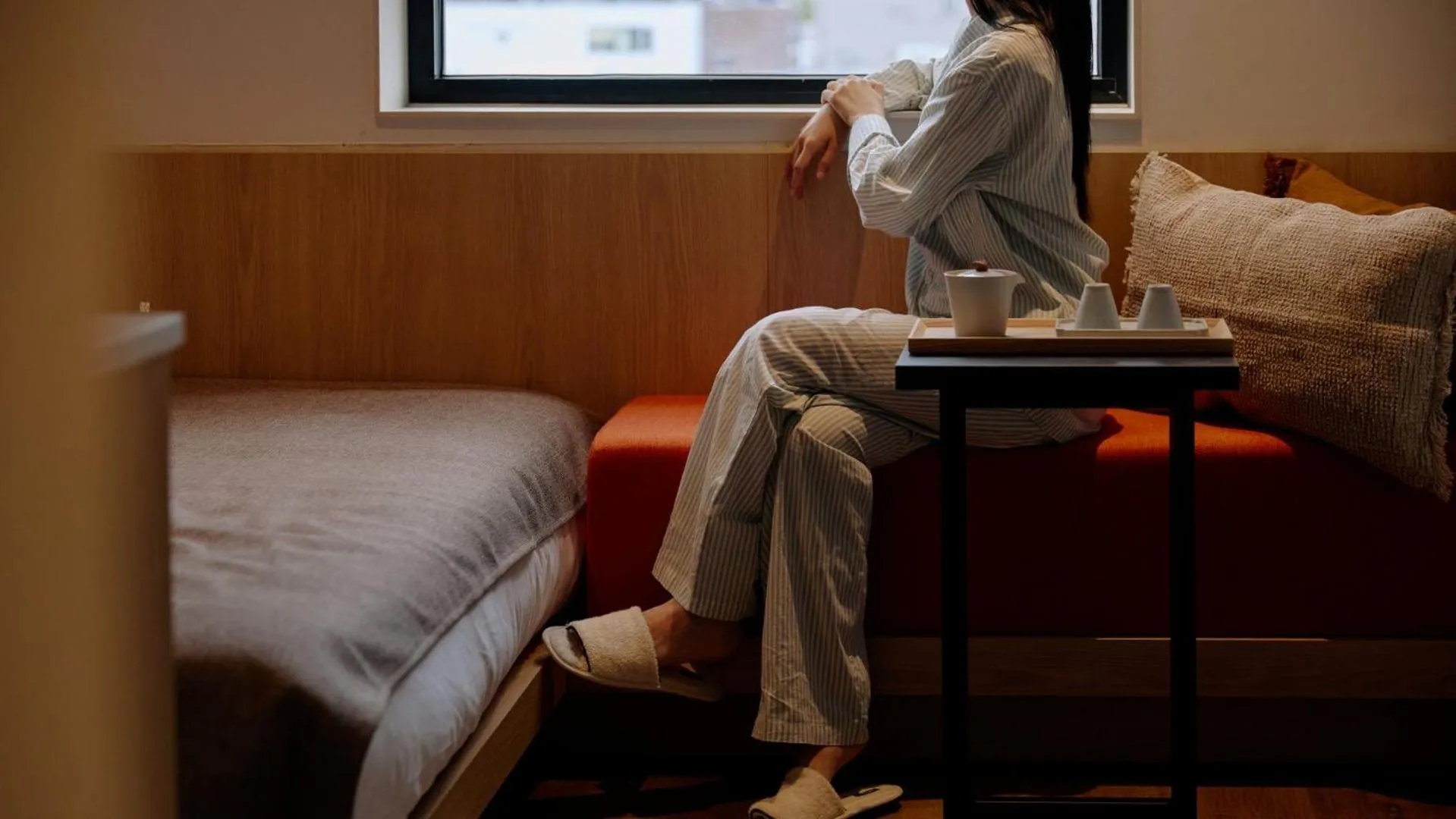 Bed in Anook Hotel and Spa Seoul Seongsu Konkuk University