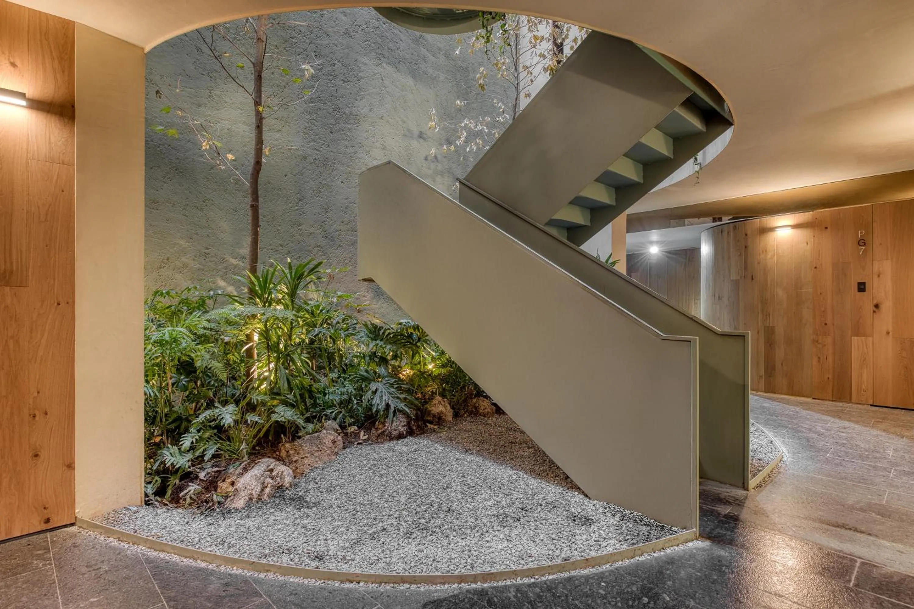 Garden in ONTO Alvaro Obregon Mexico City