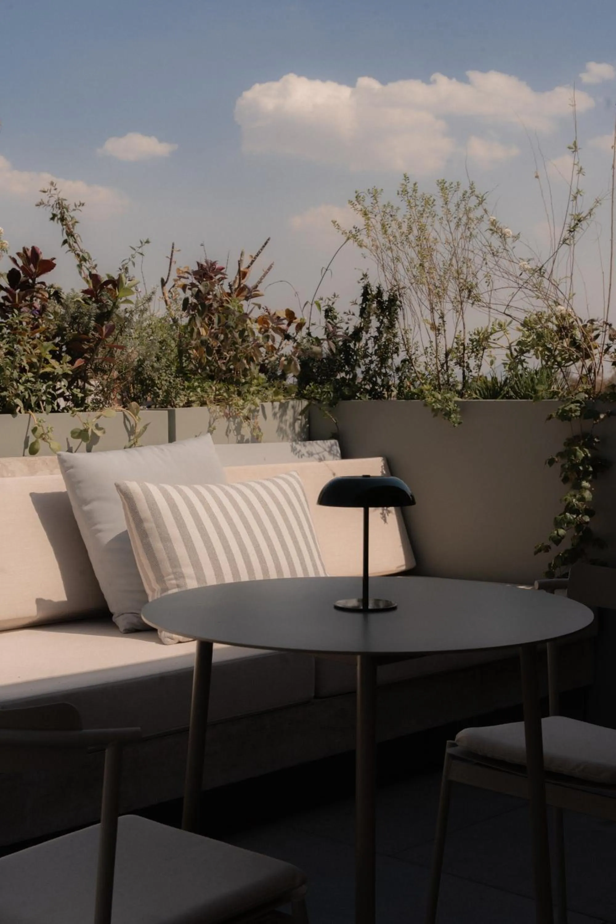 Seating area in ONTO Alvaro Obregon Mexico City