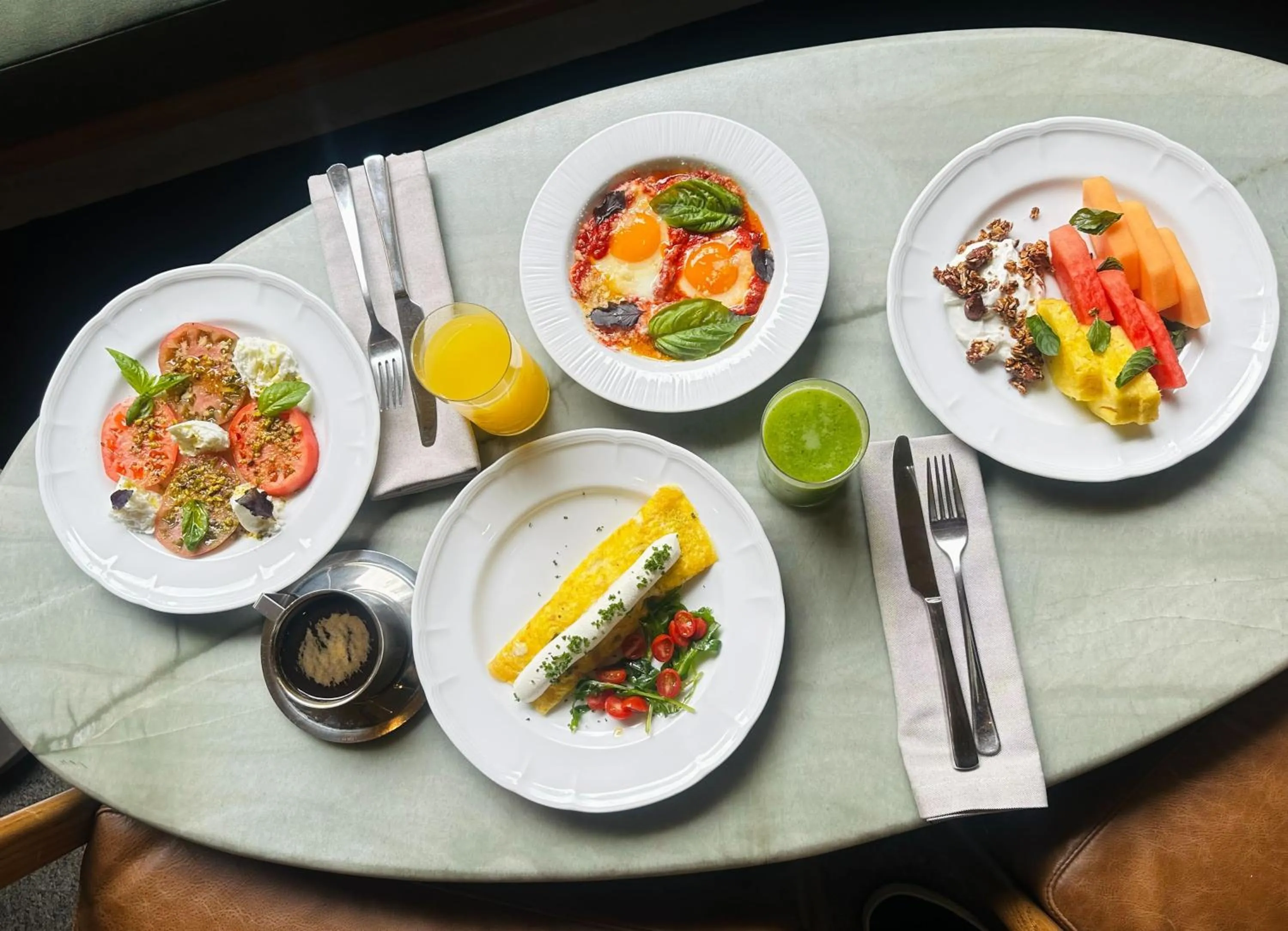 Breakfast in ONTO Alvaro Obregon Mexico City