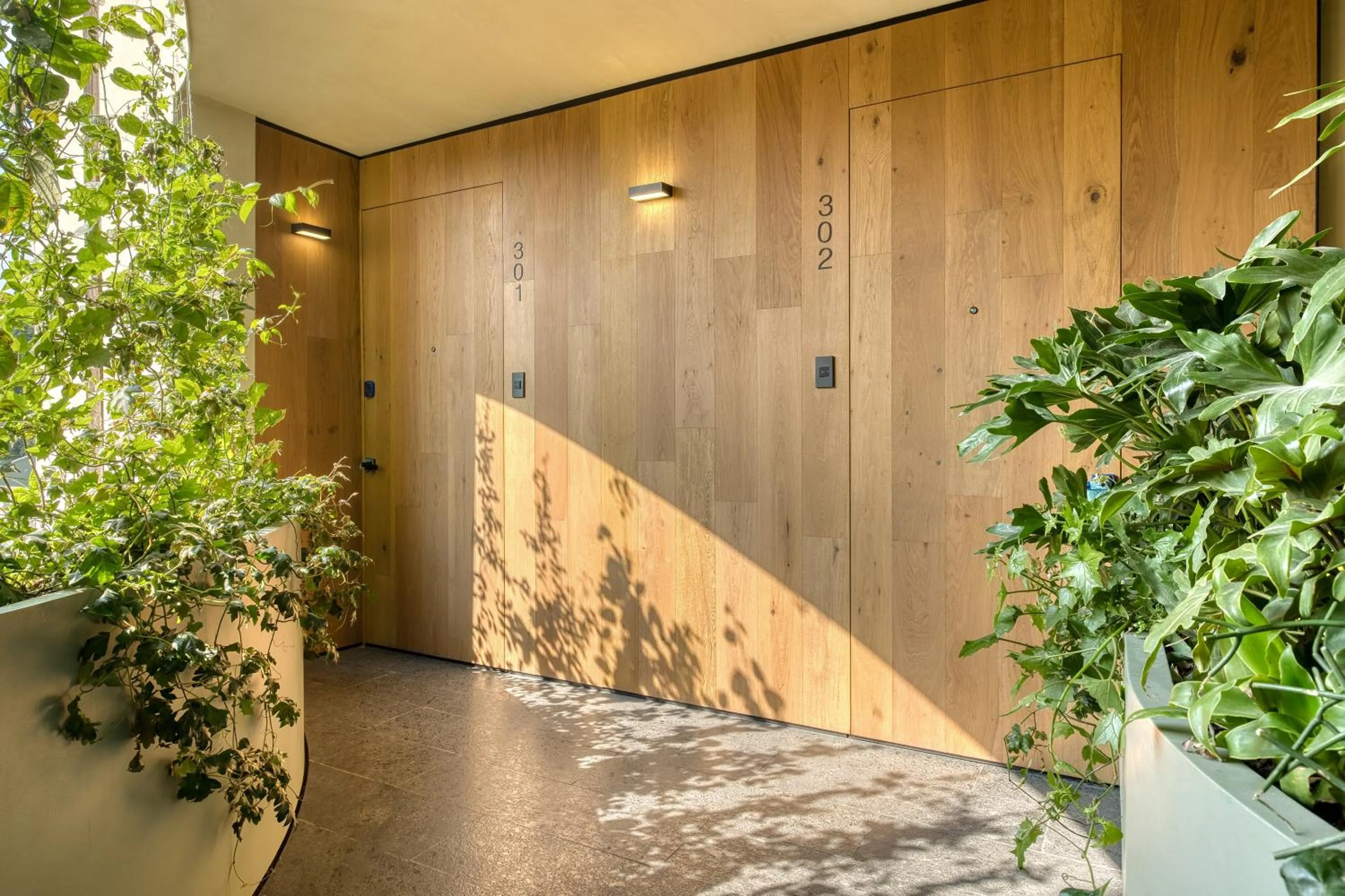 Facade/entrance in ONTO Alvaro Obregon Mexico City