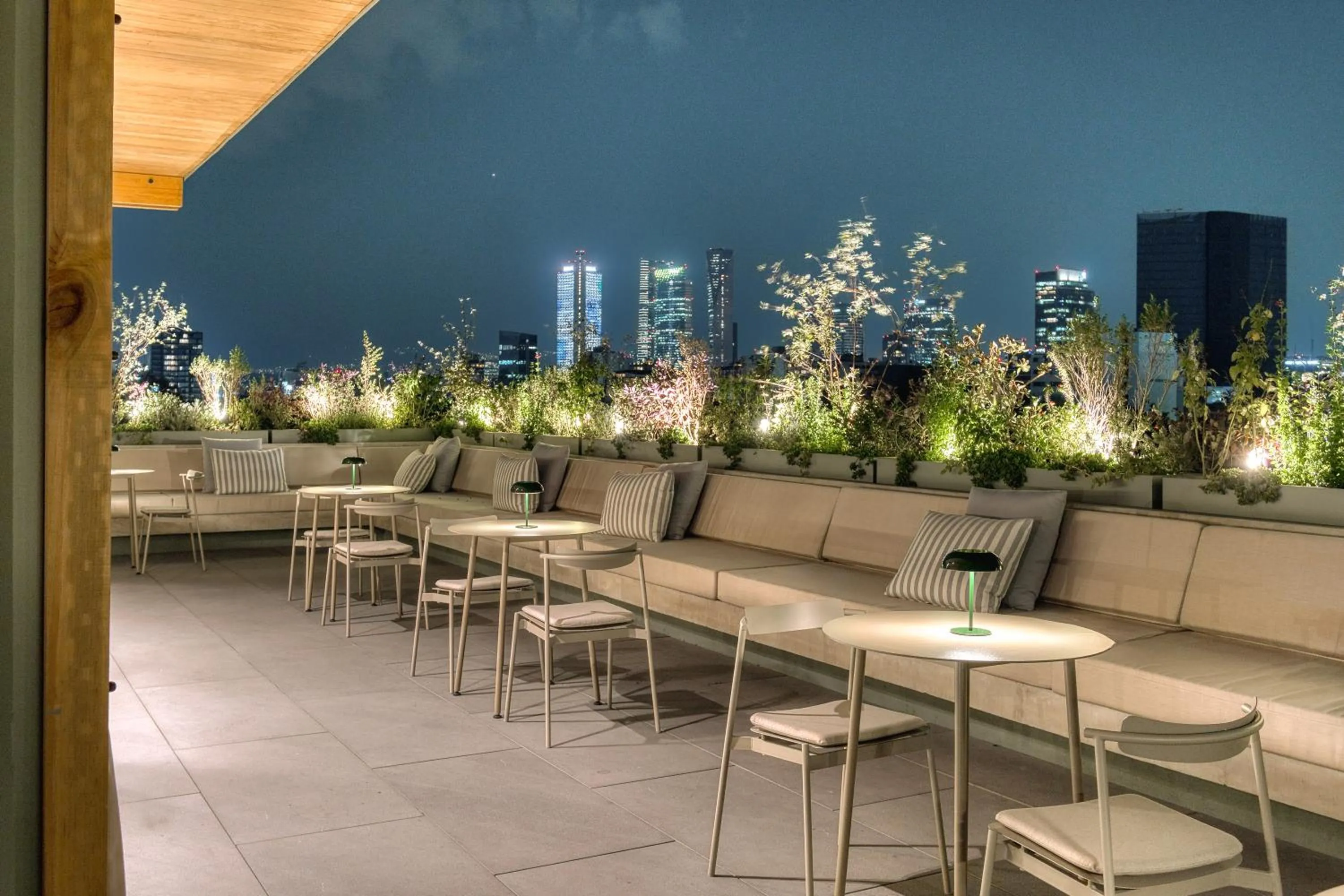 Night in ONTO Alvaro Obregon Mexico City