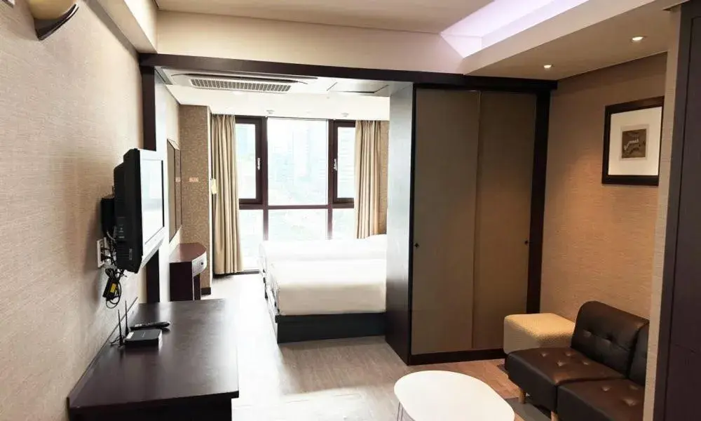 Bed in Centum City Hotel Bed in Centum City Hotel