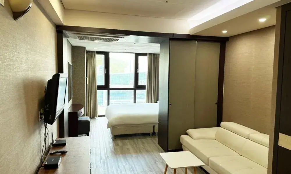 Bed in Centum City Hotel Bed in Centum City Hotel