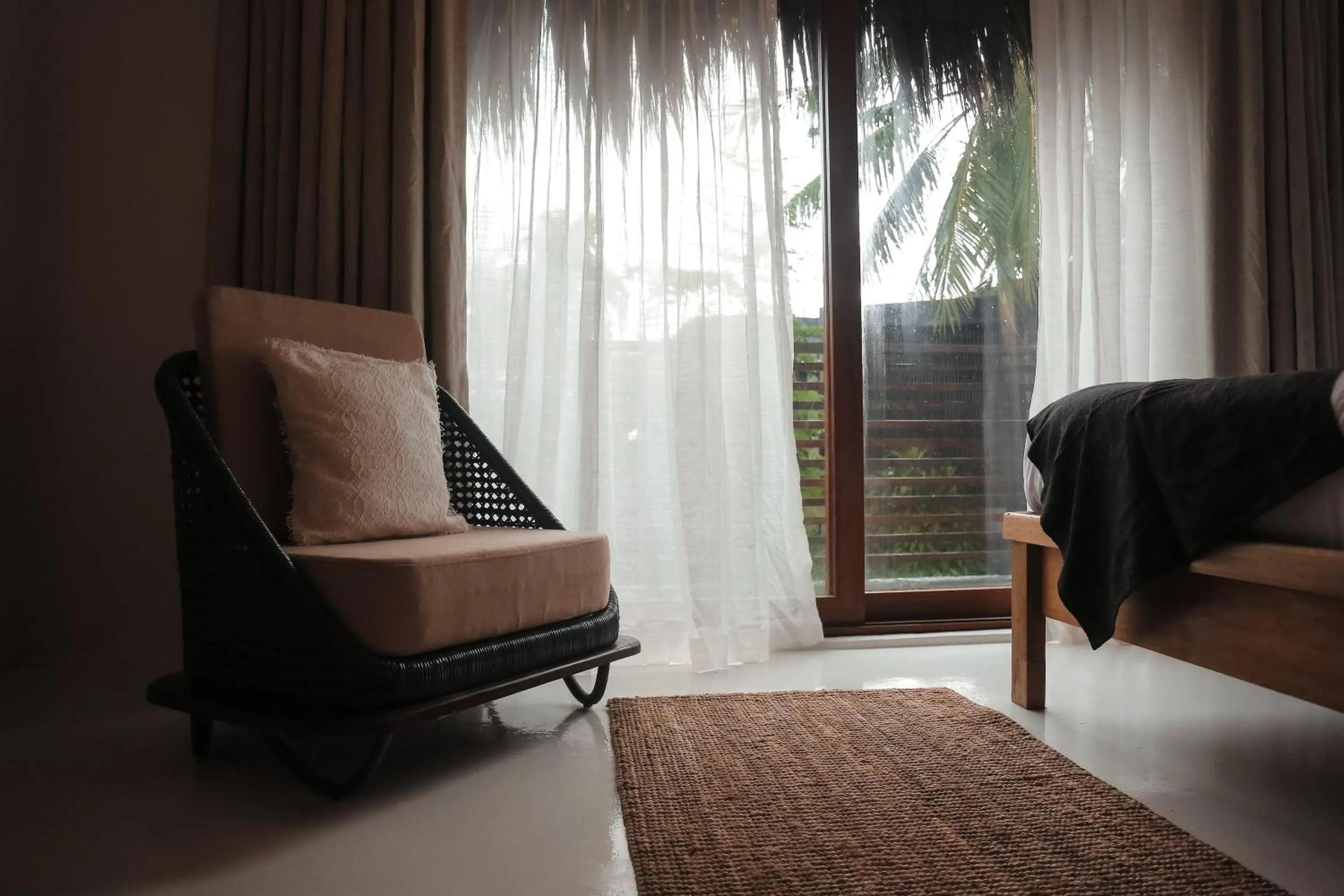 Seating area in The KAZA Boutique Hotel