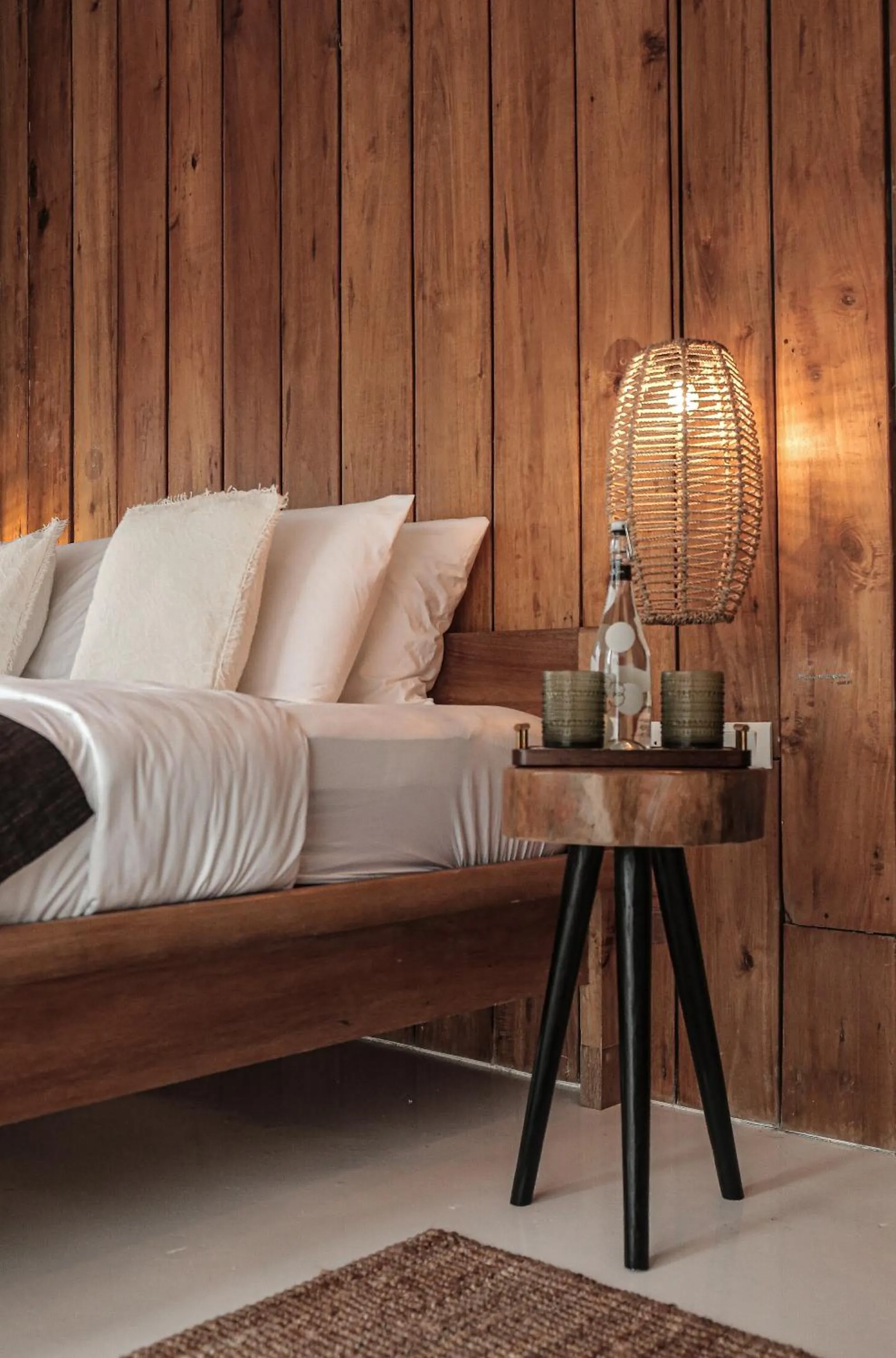 Bed in The KAZA Boutique Hotel