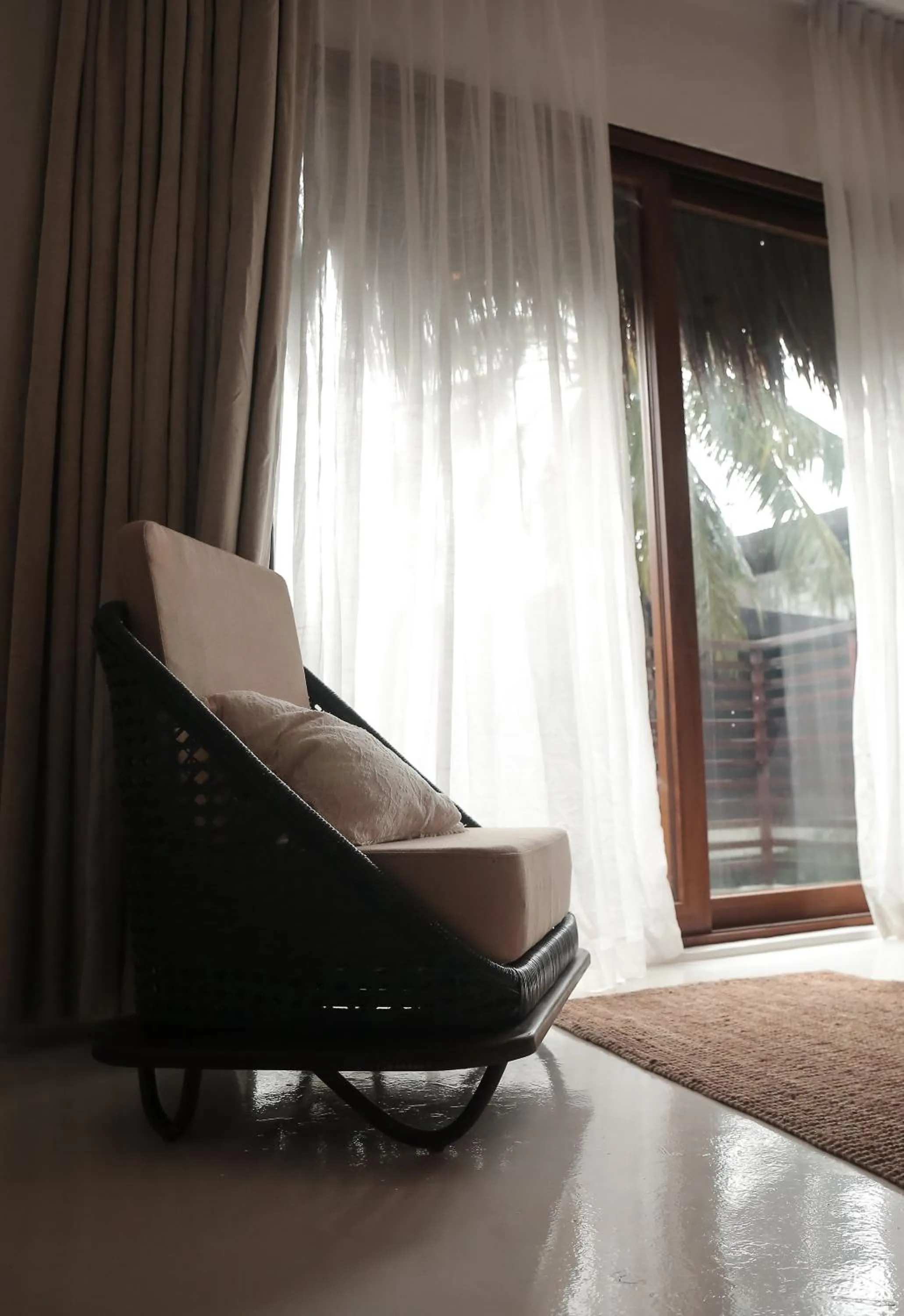 Seating area in The KAZA Boutique Hotel