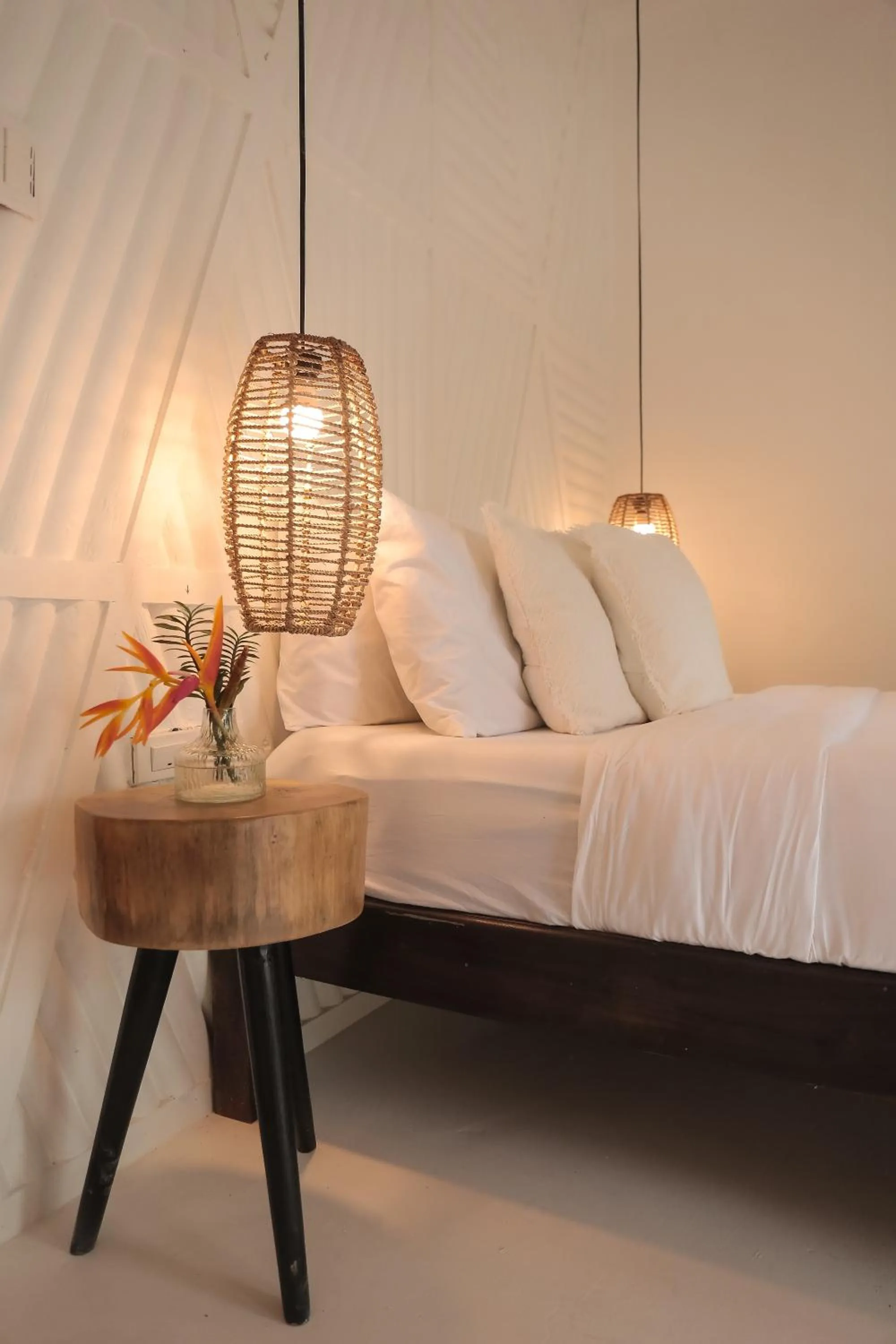 Bed in The KAZA Boutique Hotel