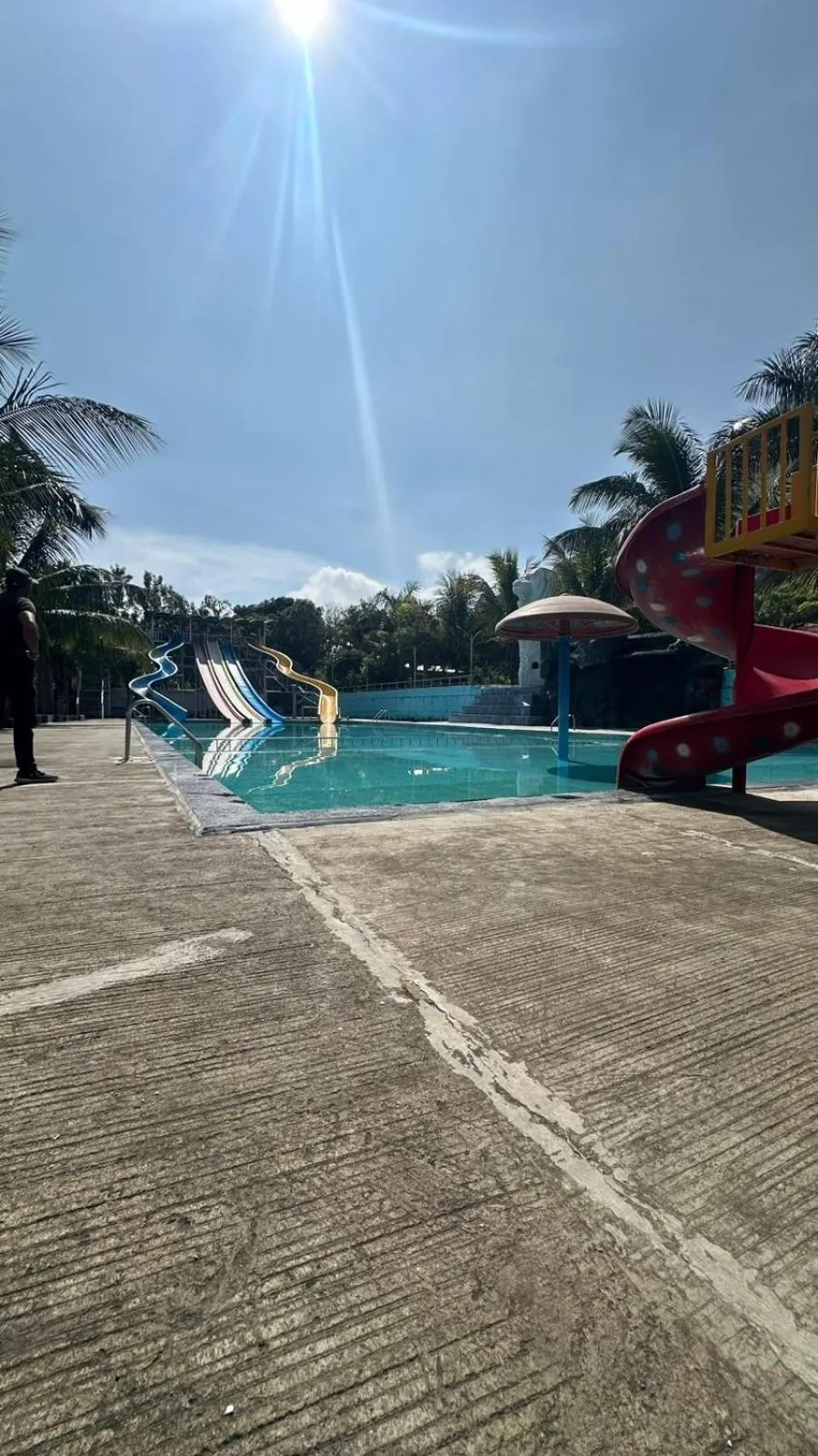 Aqua park in Madhura Agro Tourism