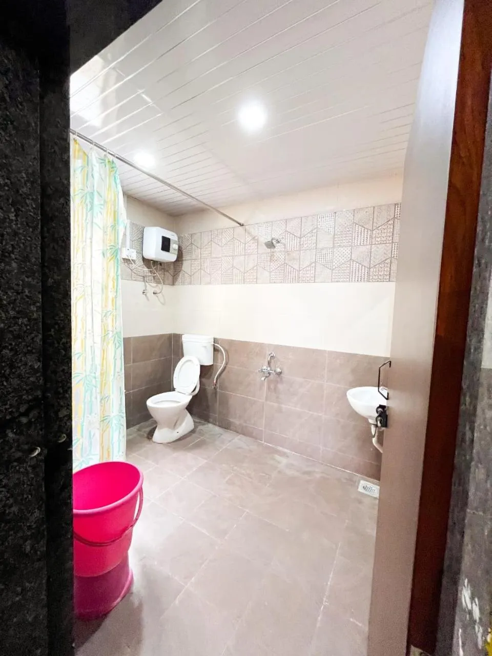 Bathroom in Madhura Agro Tourism