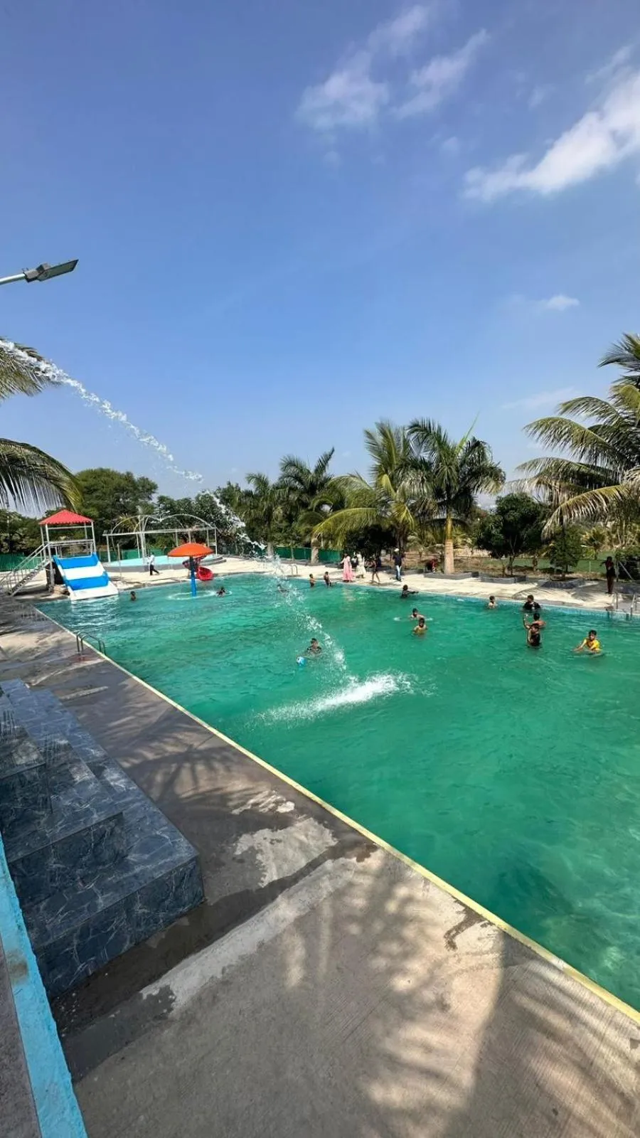 Aqua park in Madhura Agro Tourism