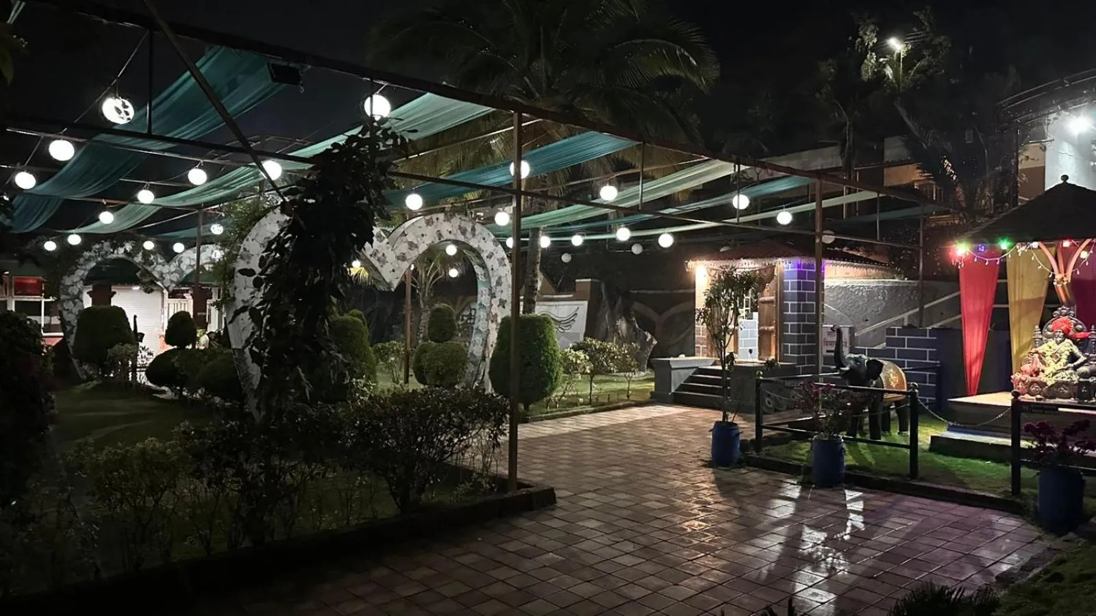 Night in Madhura Agro Tourism