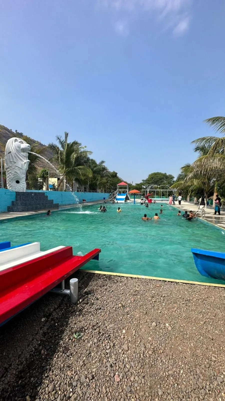 Aqua park in Madhura Agro Tourism