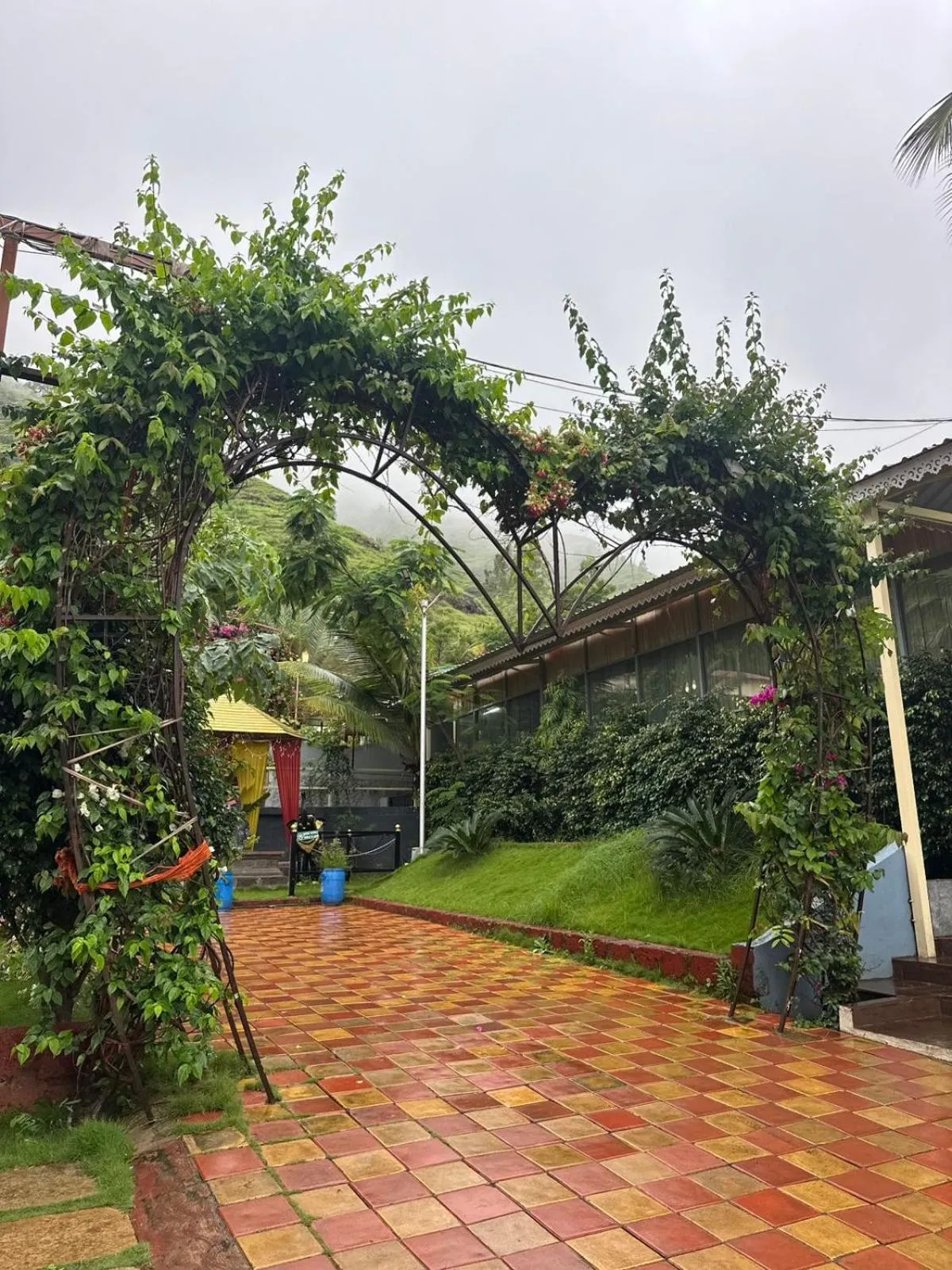 Garden in Madhura Agro Tourism