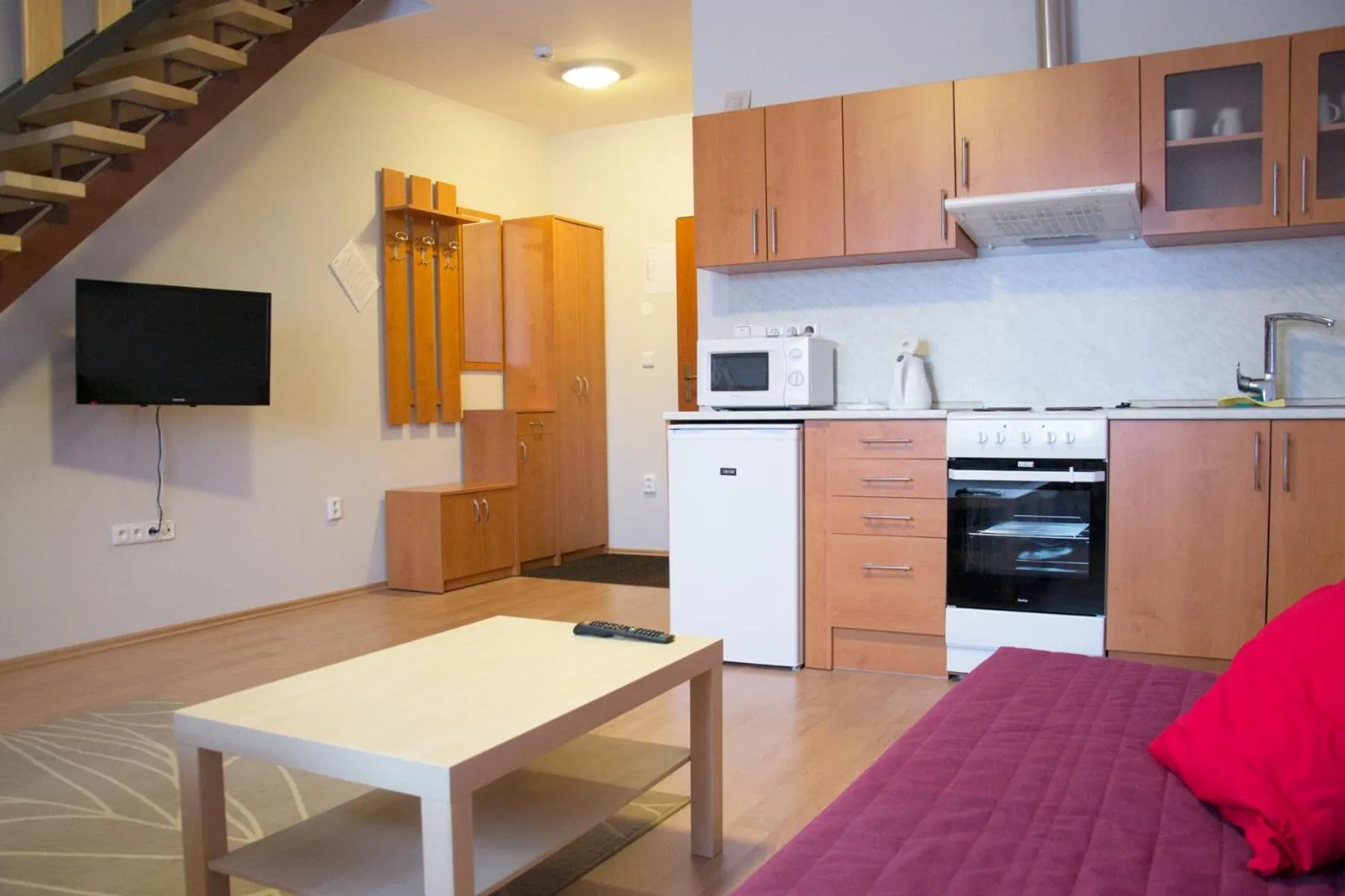 Kitchen or kitchenette in Penzion Veritas