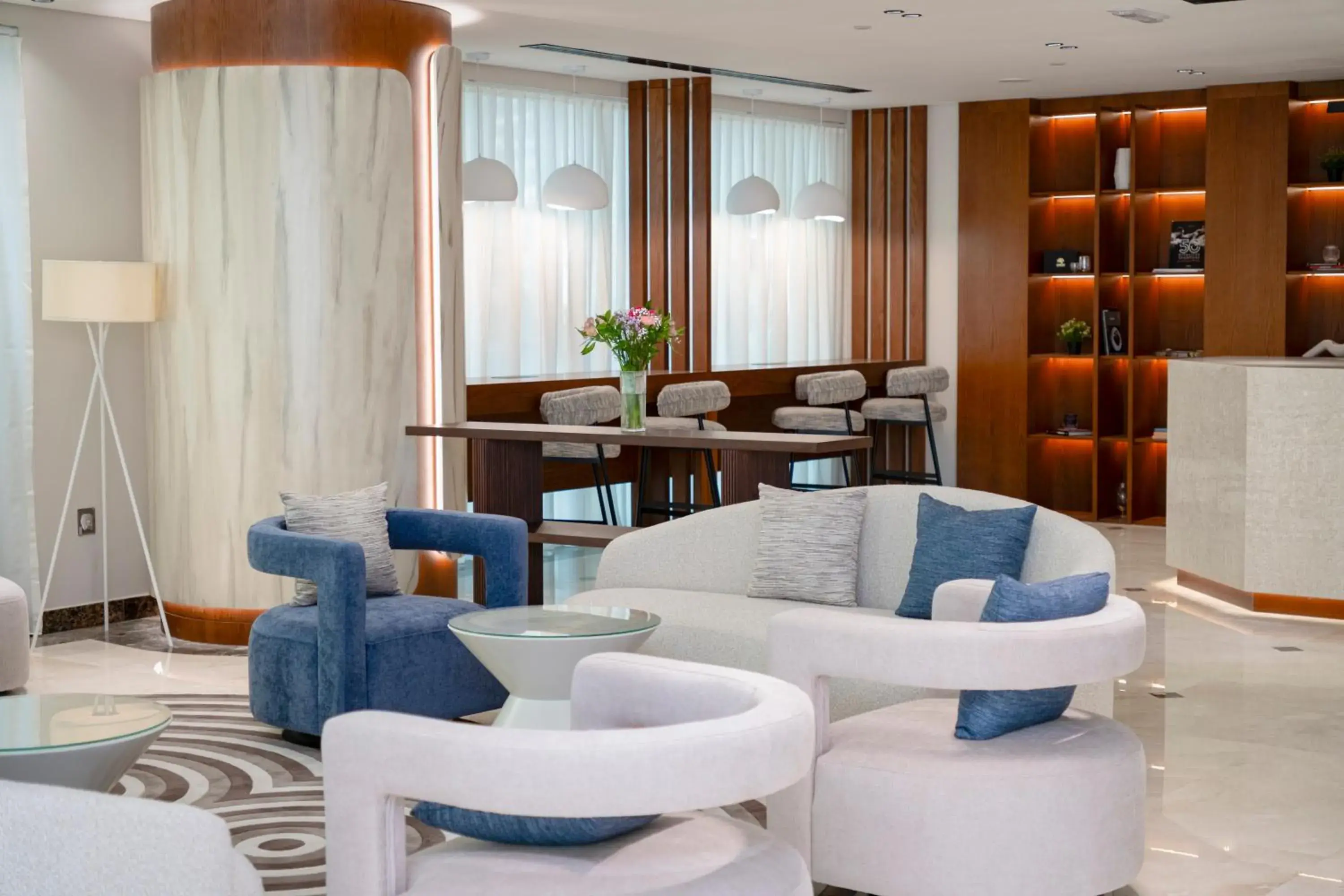 Lobby or reception in Jannah Executive Hotel Apartments Lobby or reception in Jannah Executive Hotel Apartments