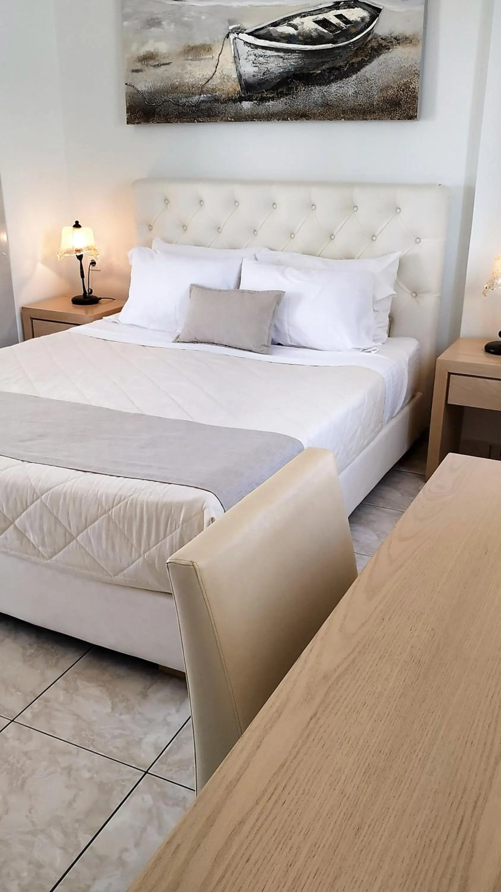 Bedroom, Bed in Hotel Mylos