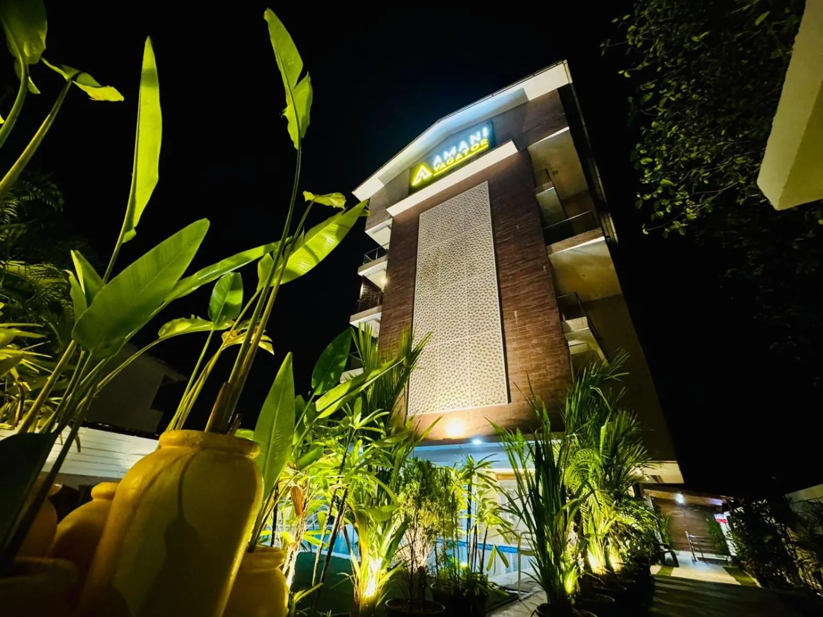 Property building in BluO Amani Vagator - Boutique Hotel Goa