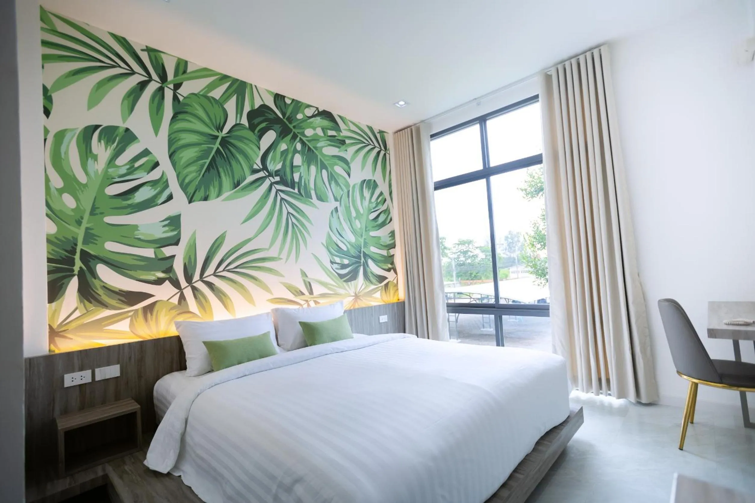 Bed in Tree Airport Hotel Hatyai