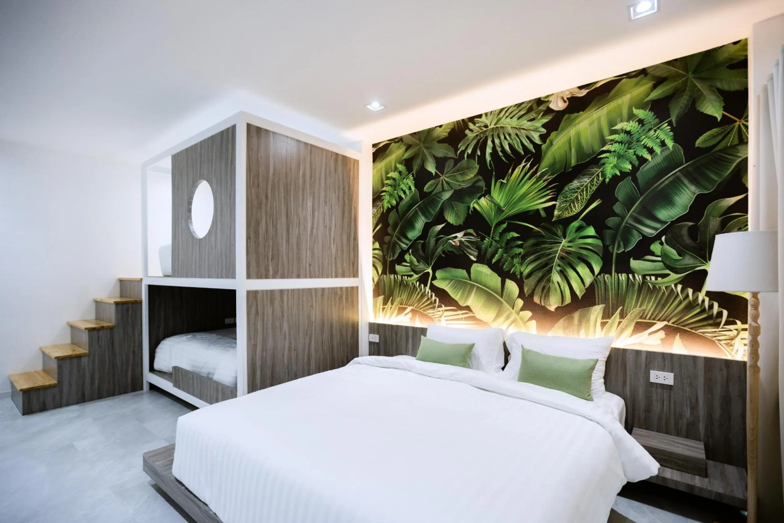 Bed in Tree Airport Hotel Hatyai