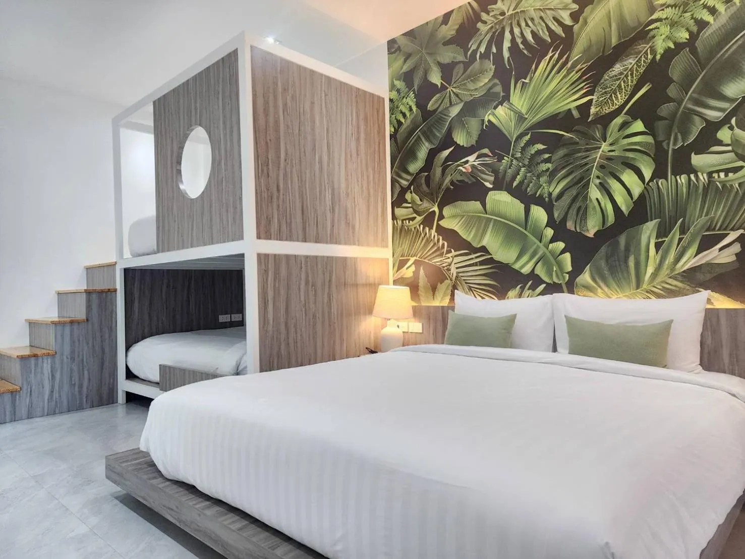 Bed in Tree Airport Hotel Hatyai