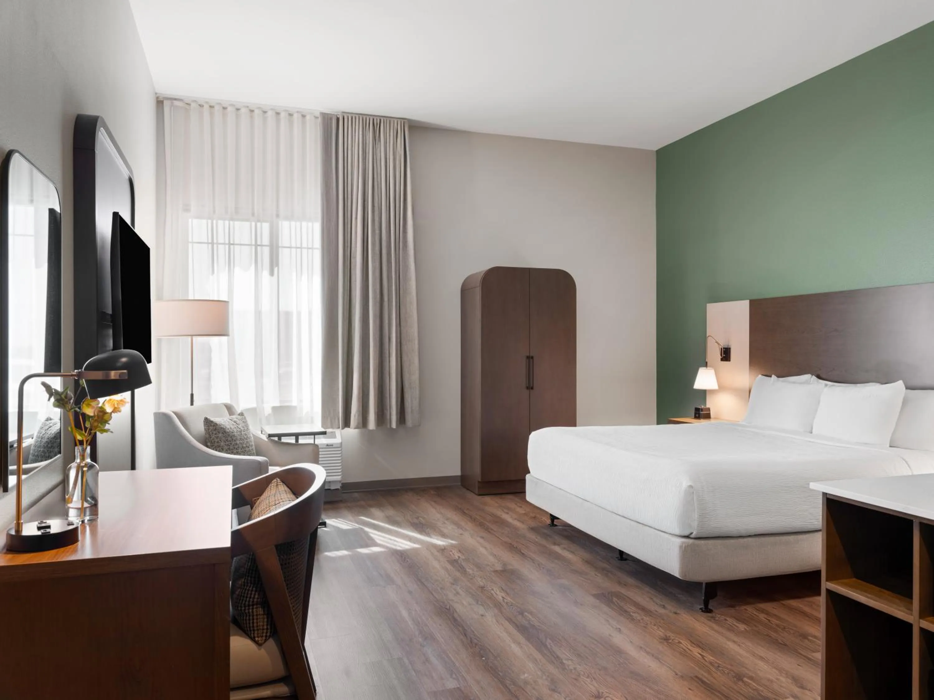 Bedroom, Bed in La Quinta Inn and Suites by Wyndham Lincoln