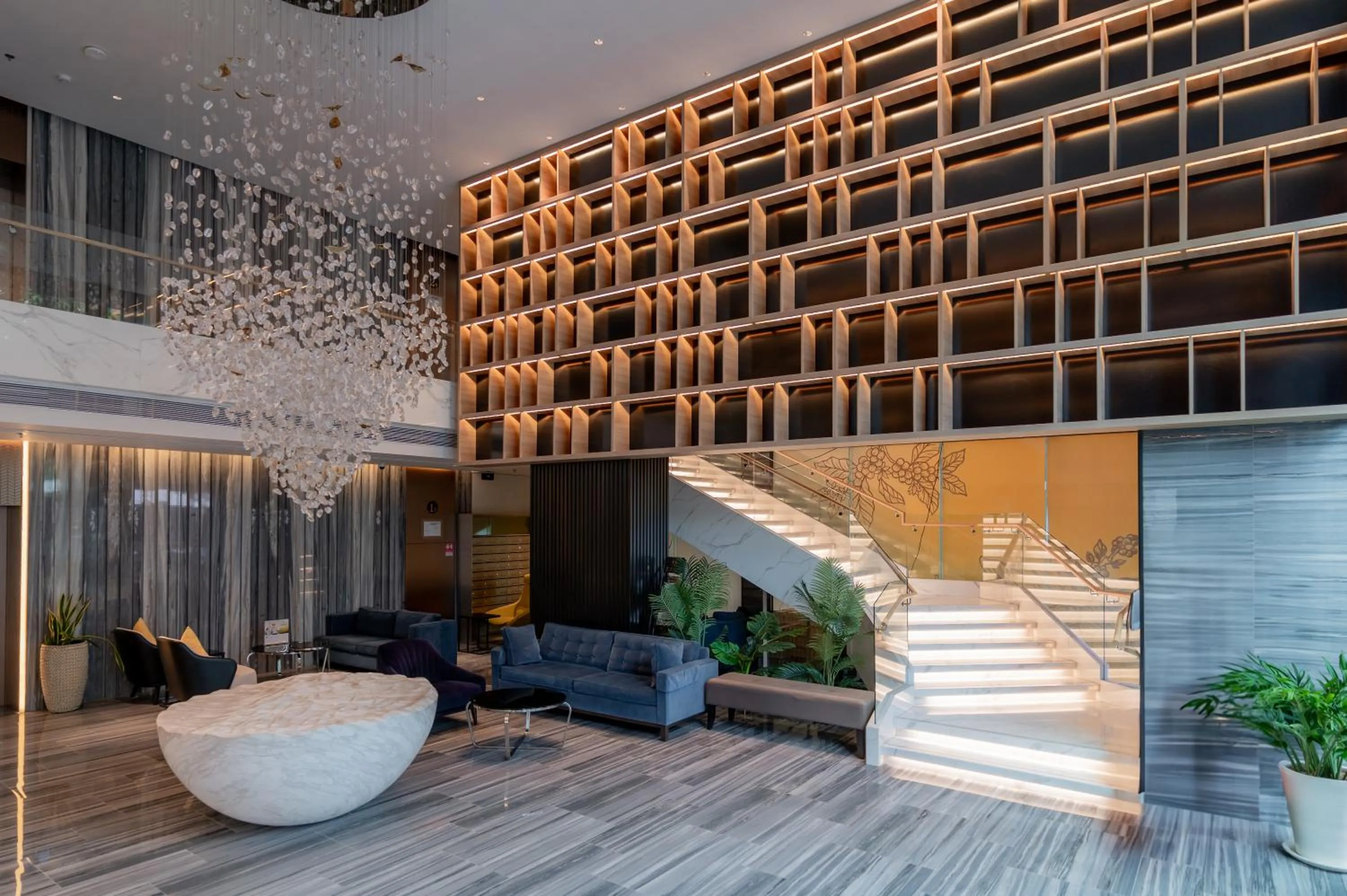 Lobby or reception in Beverly Mountain Bay, Trademark Collection by Wyndham