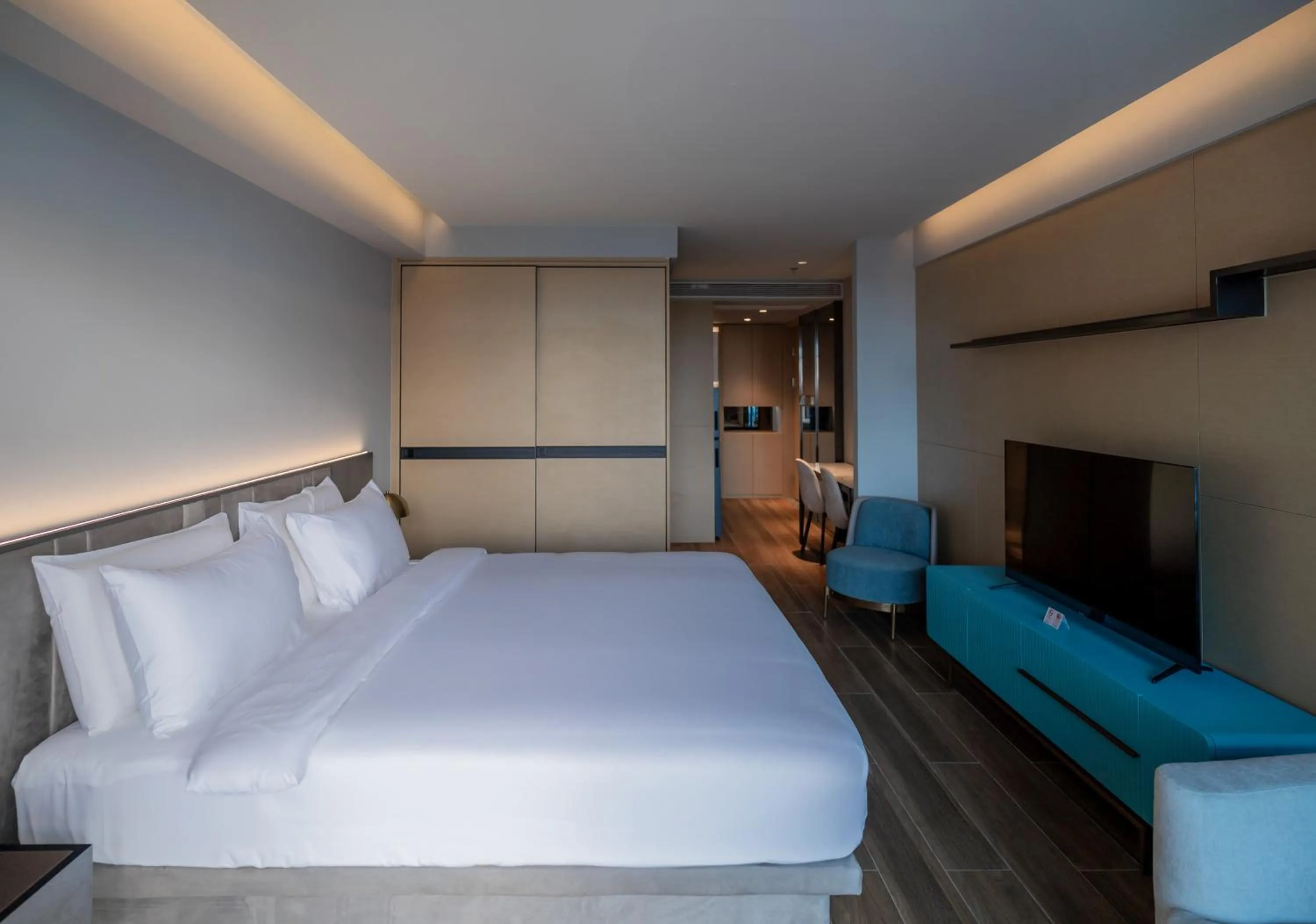 Bedroom, Bed in Beverly Mountain Bay, Trademark Collection by Wyndham