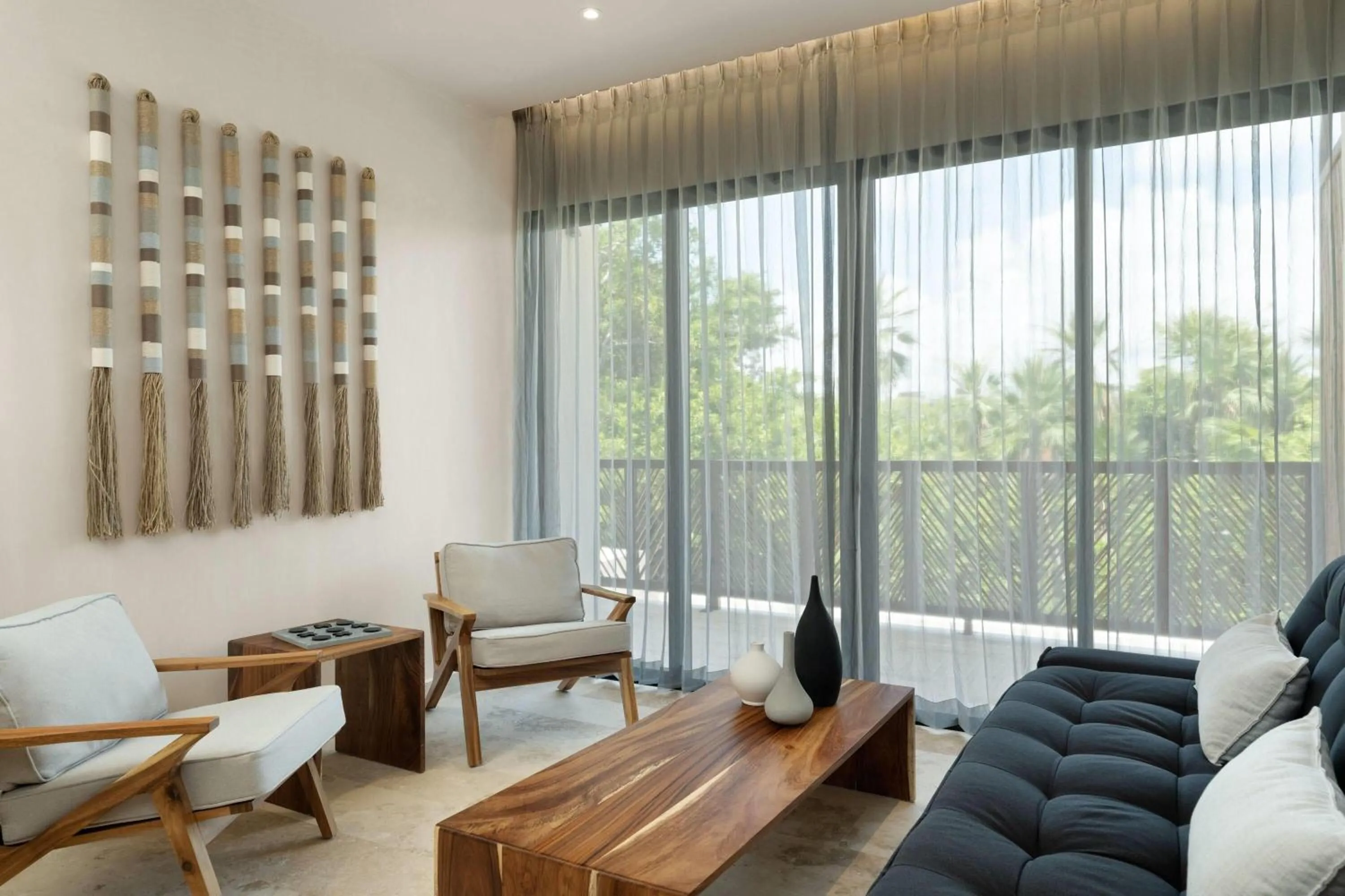 Living room in Wyndham Tulum