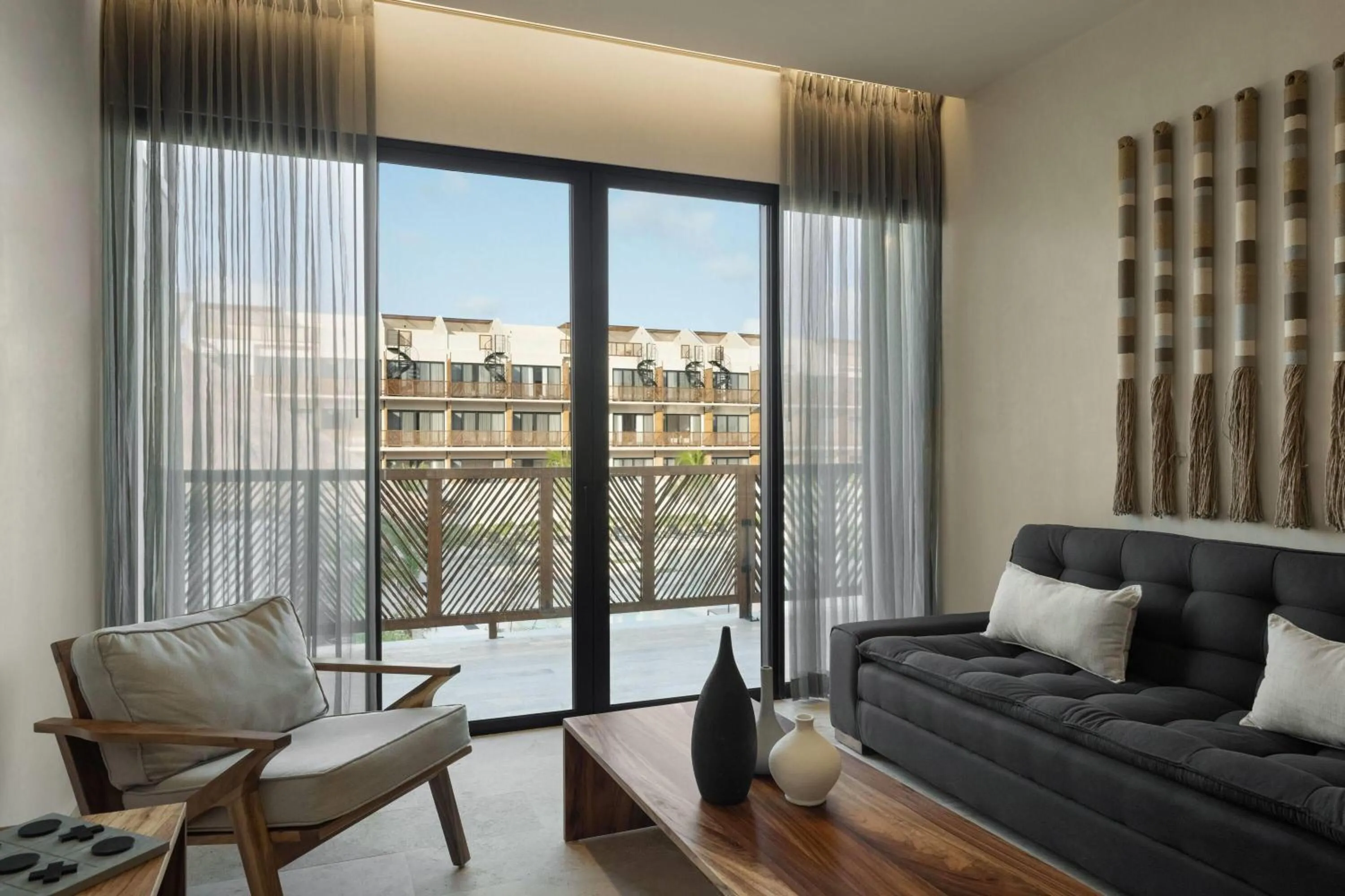 Living room in Wyndham Tulum