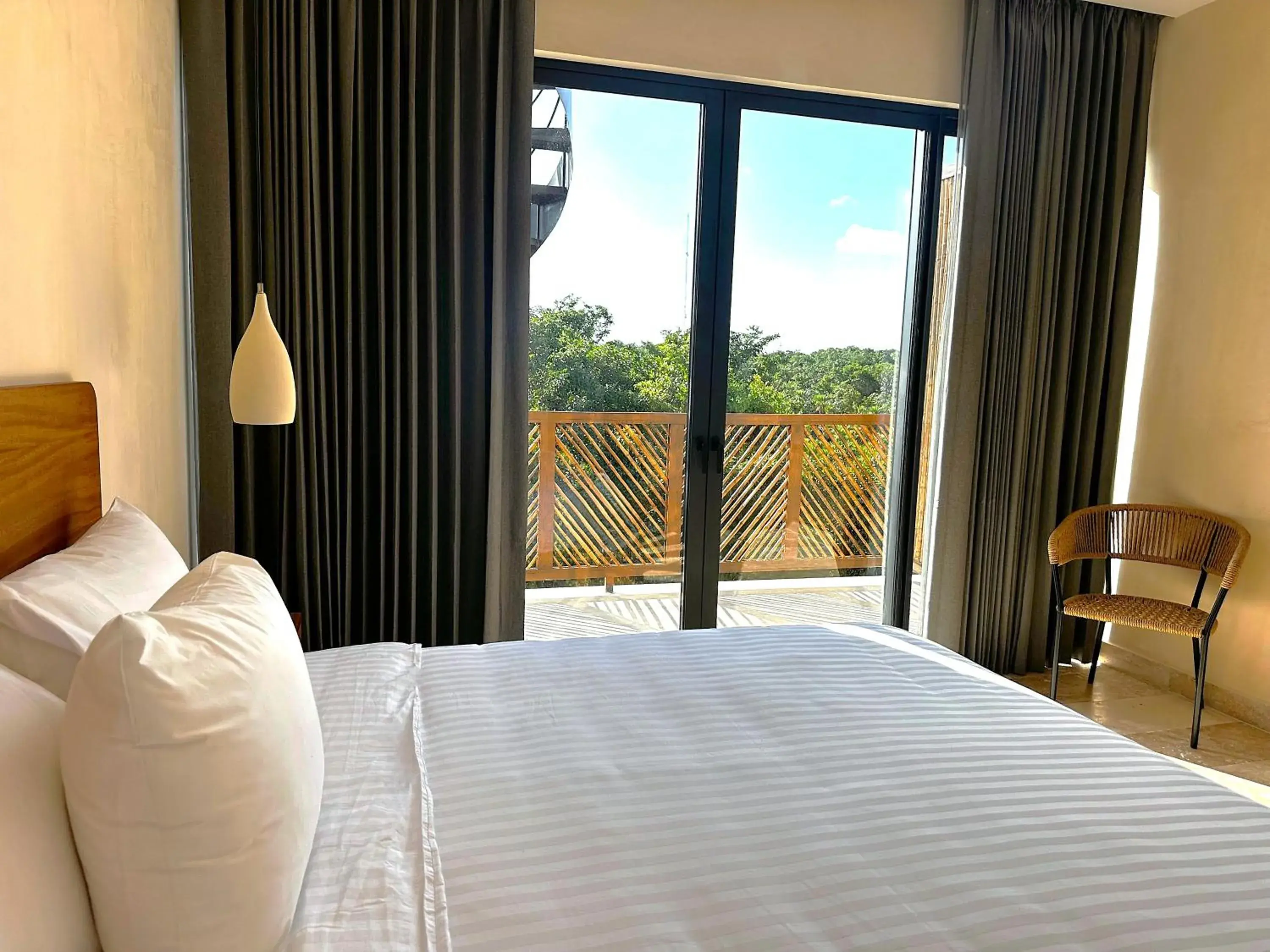 Bed in Wyndham Tulum Bed in Wyndham Tulum