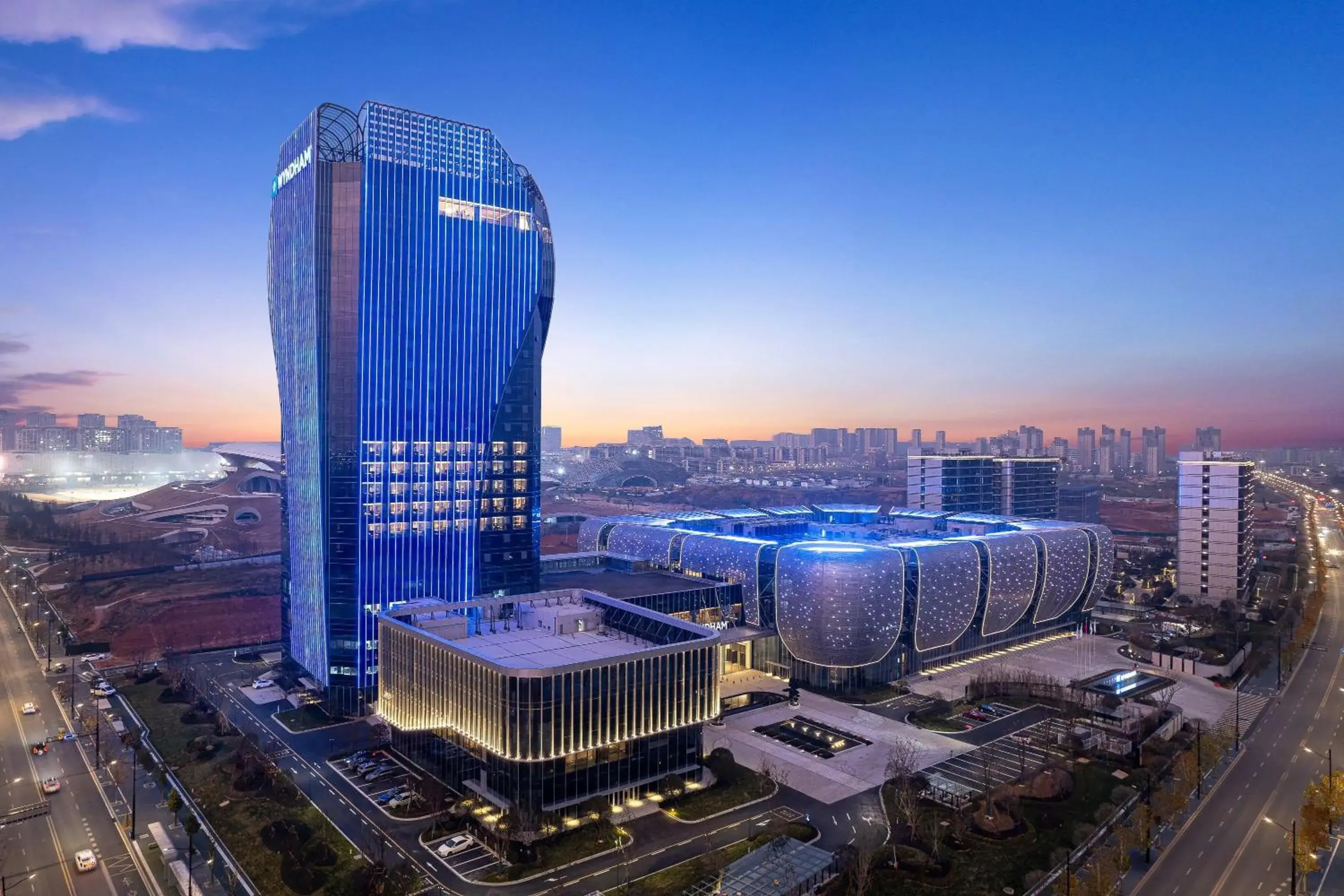 Property building in Wyndham Quzhou Kecheng Property building in Wyndham Quzhou Kecheng