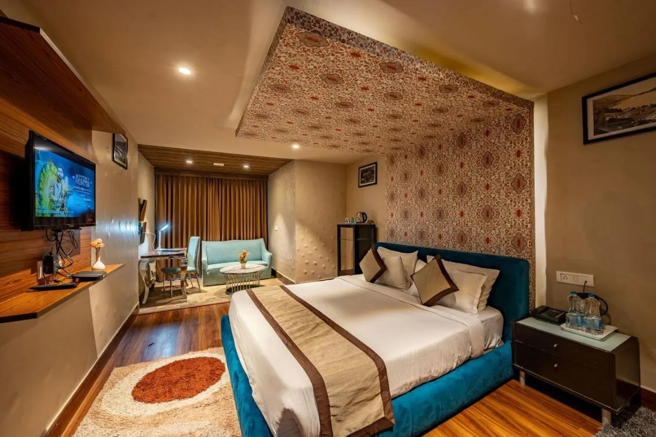 Bed in Aamari Resort