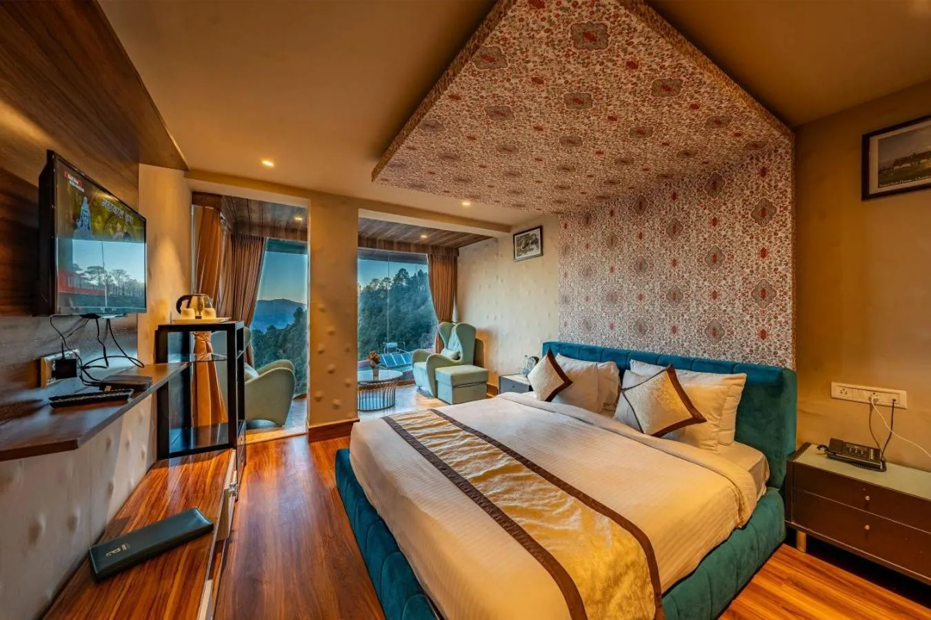 Bed in Aamari Resort