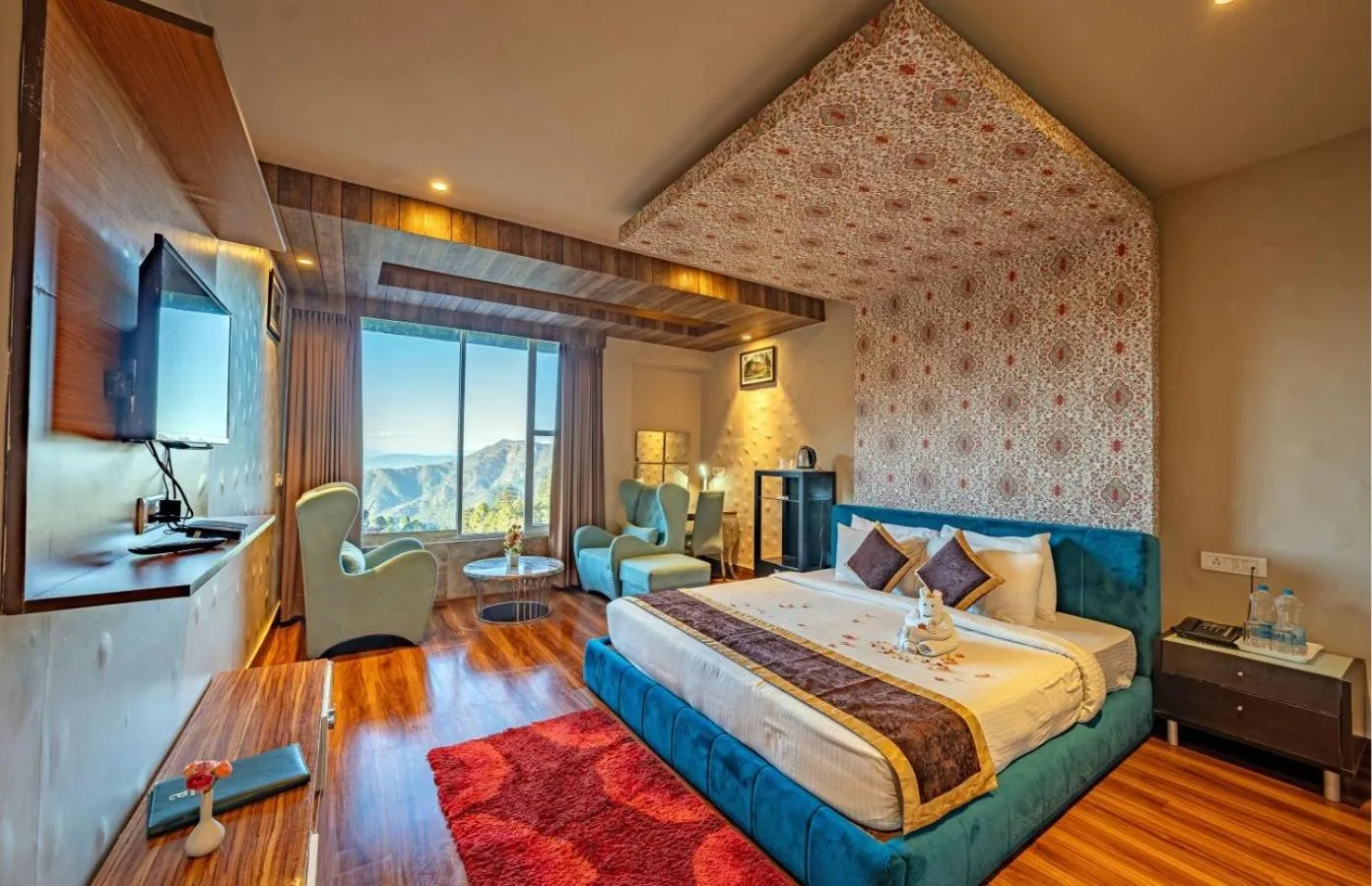 Bed in Aamari Resort
