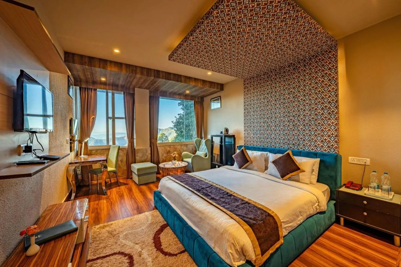 Bed in Aamari Resort