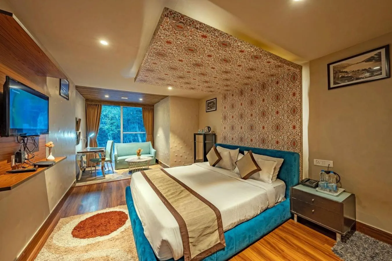 Bed in Aamari Resort