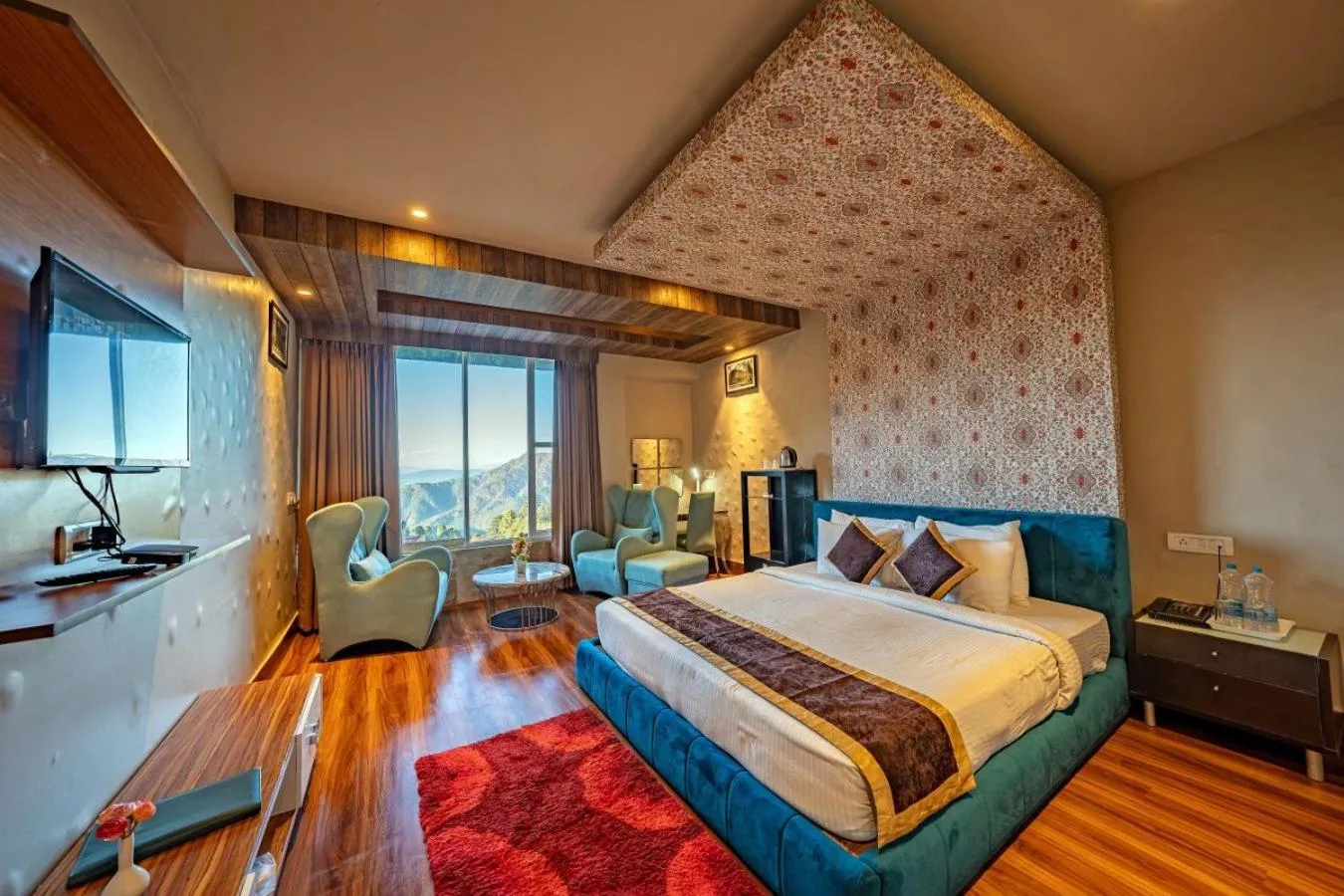 Bed in Aamari Resort