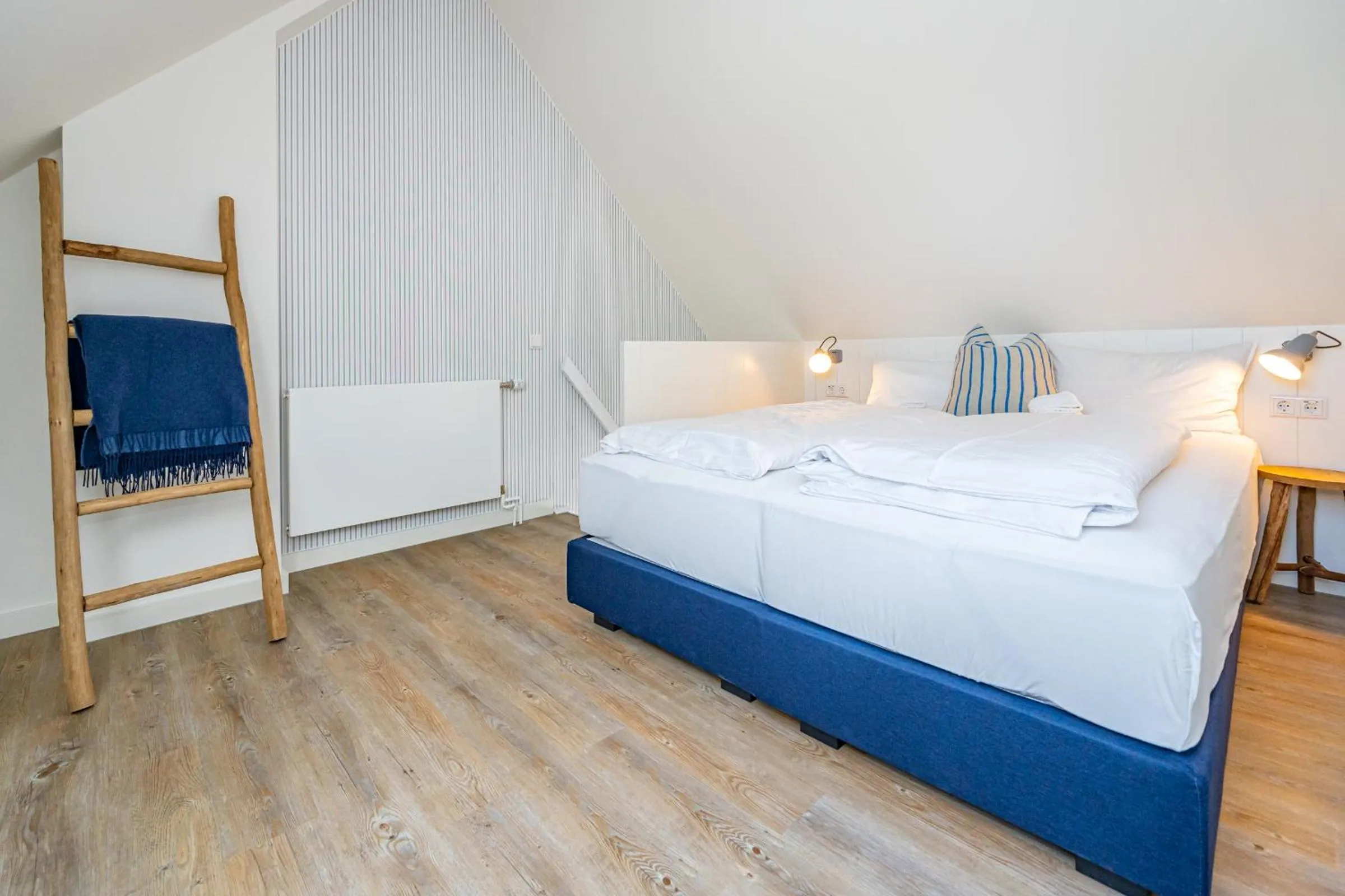 Bedroom, Bed in Haus Seestraße App Ritter SylterBlue