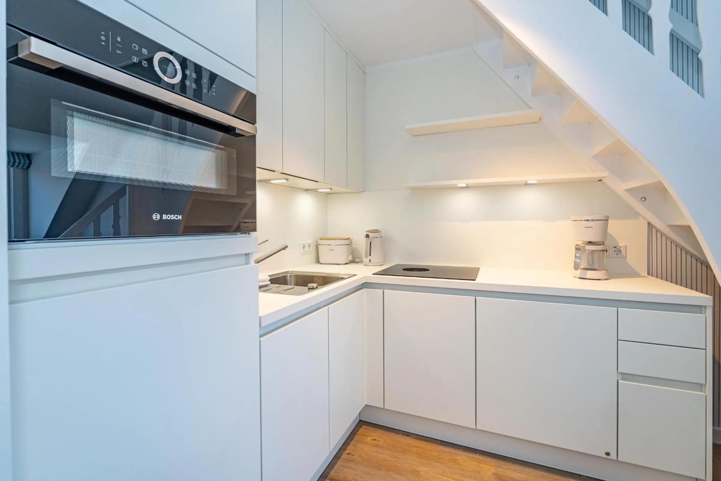stove in Haus Seestraße App Ritter SylterBlue