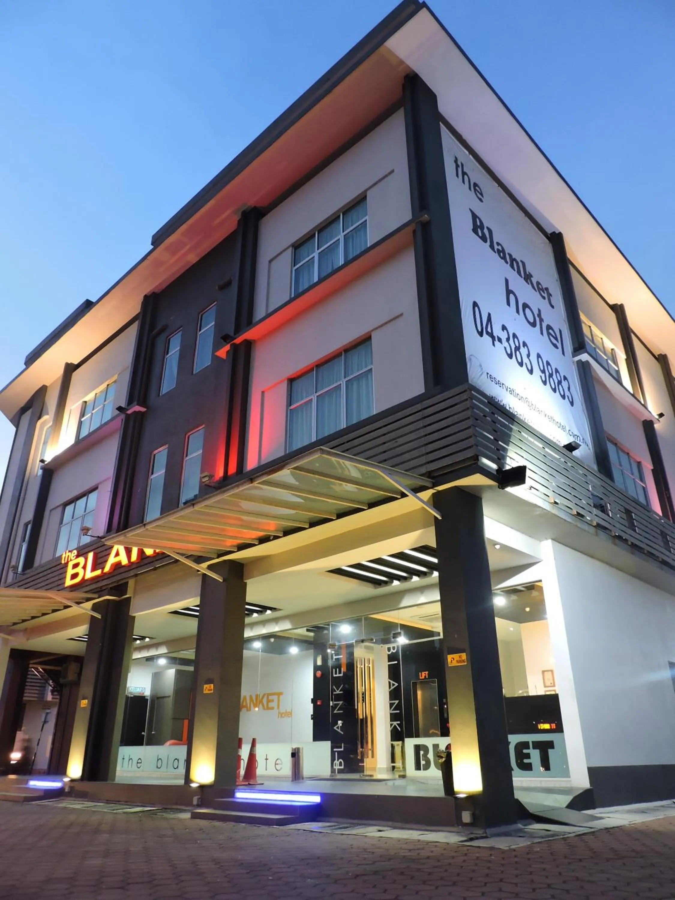 Facade/entrance in The Blanket Hotel Seberang Jaya