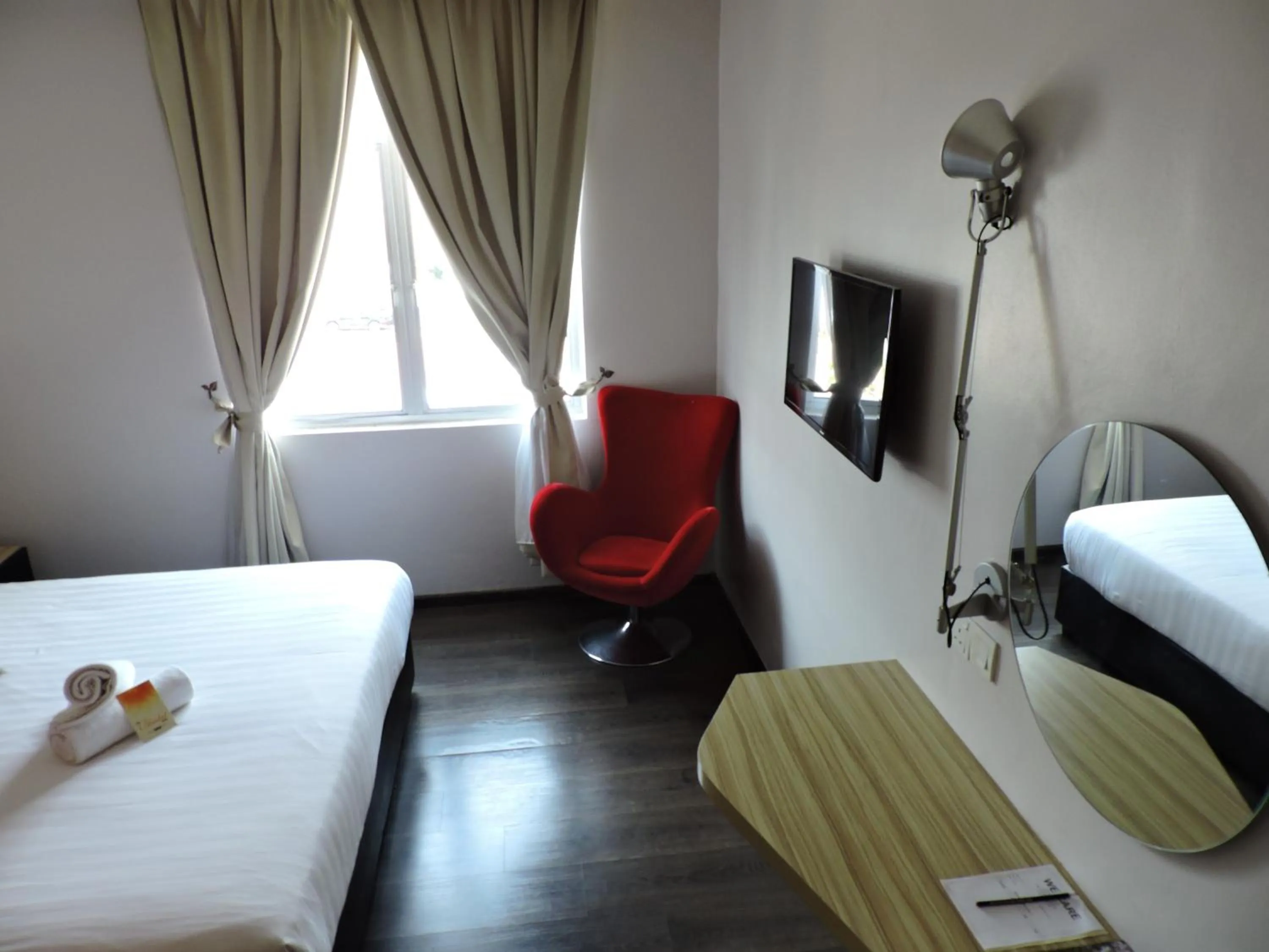 TV and multimedia, Bed in The Blanket Hotel Seberang Jaya